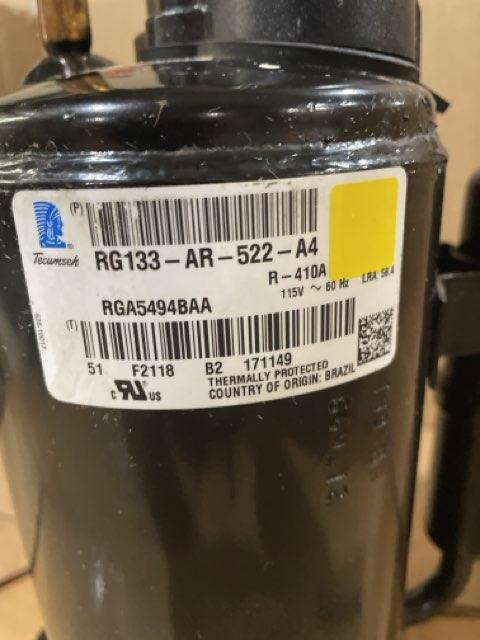 0.75 Ton AC Rotary Compressor 115/60/1 R410A - Image 4