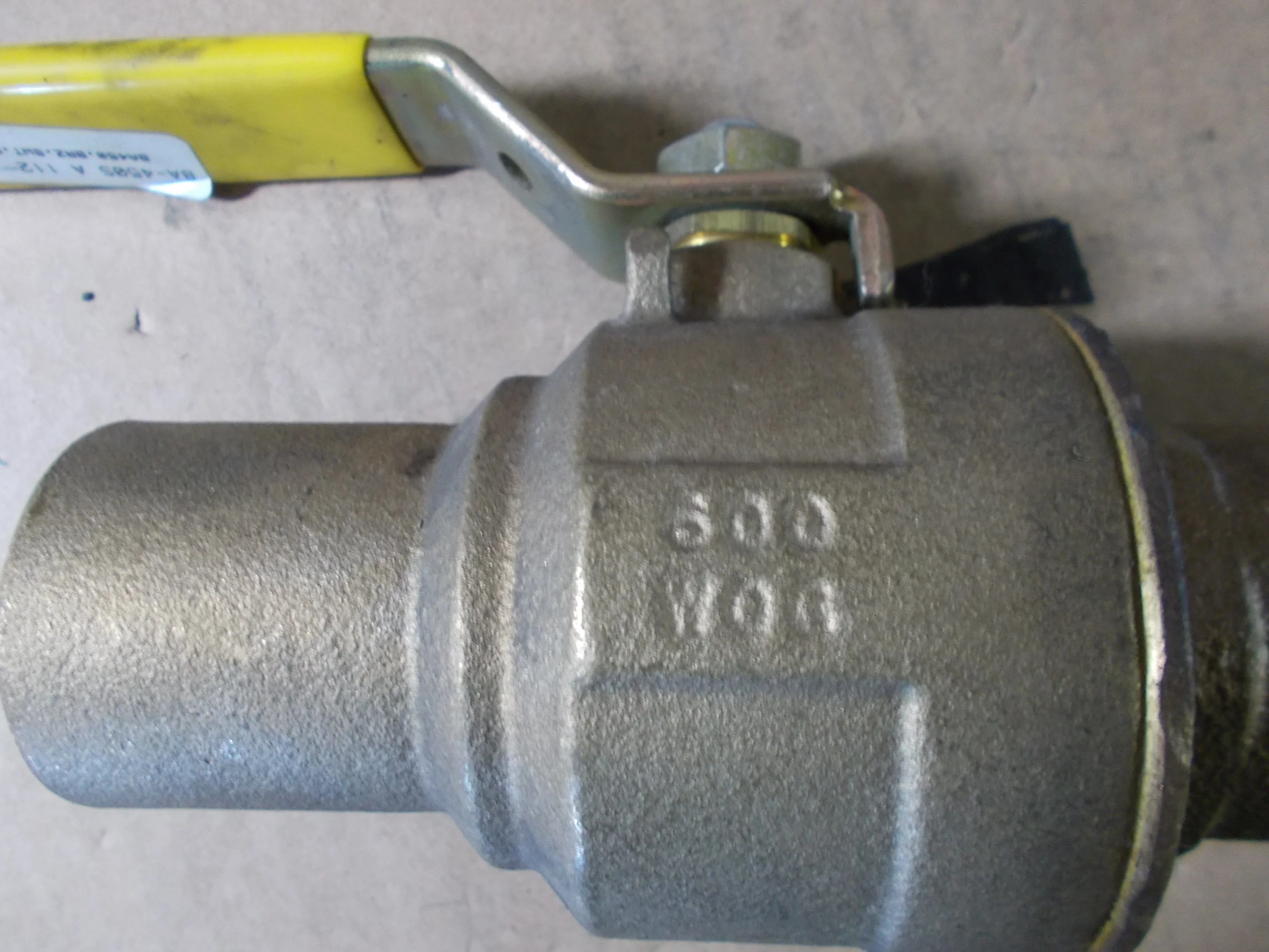 1 1/2" Sweat Bronze F/P Ball Valve - Image 4