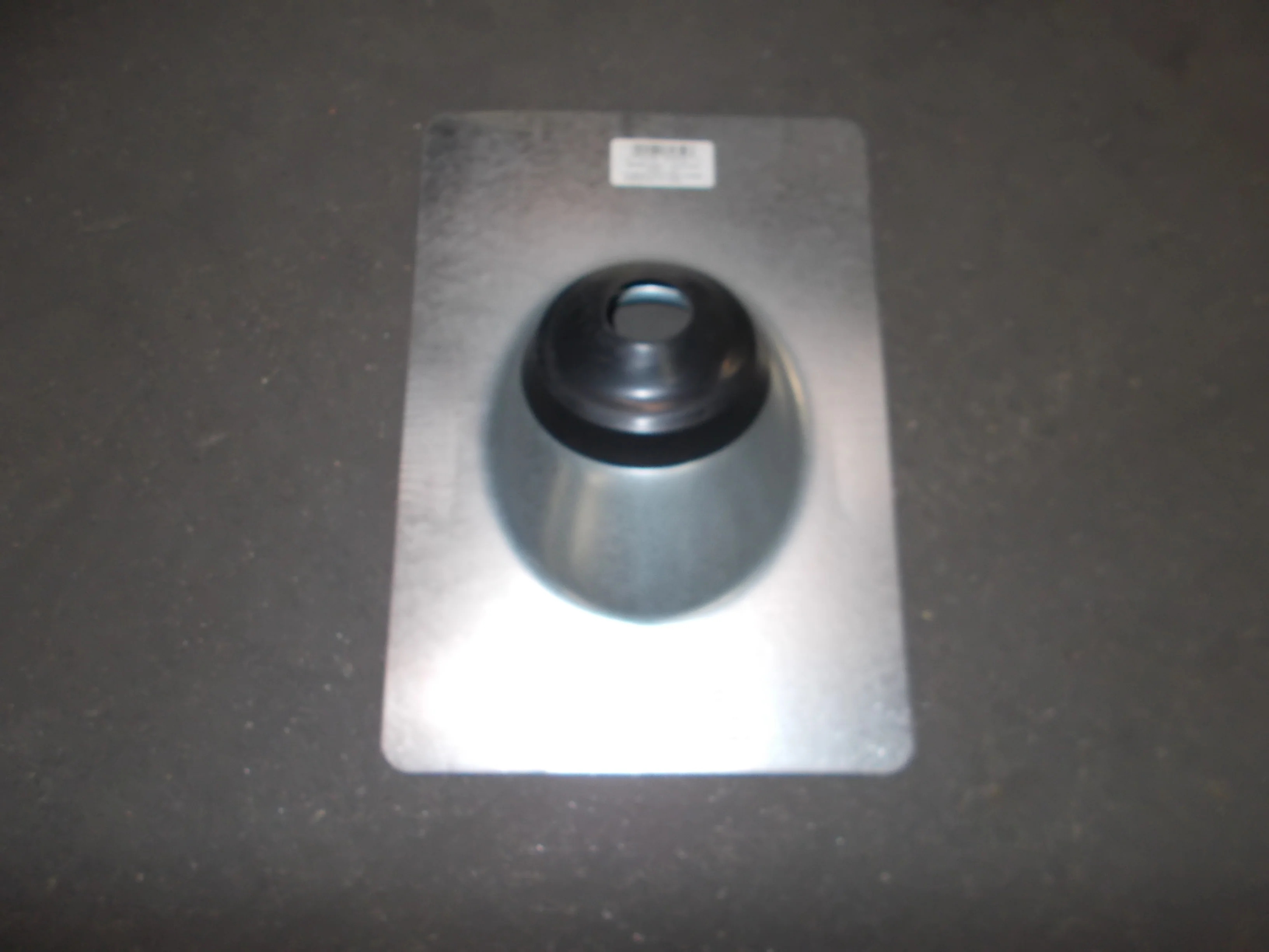 1 1/4"-1 1/2" GALVANIZED STEEL BASE ROOF FLASHING