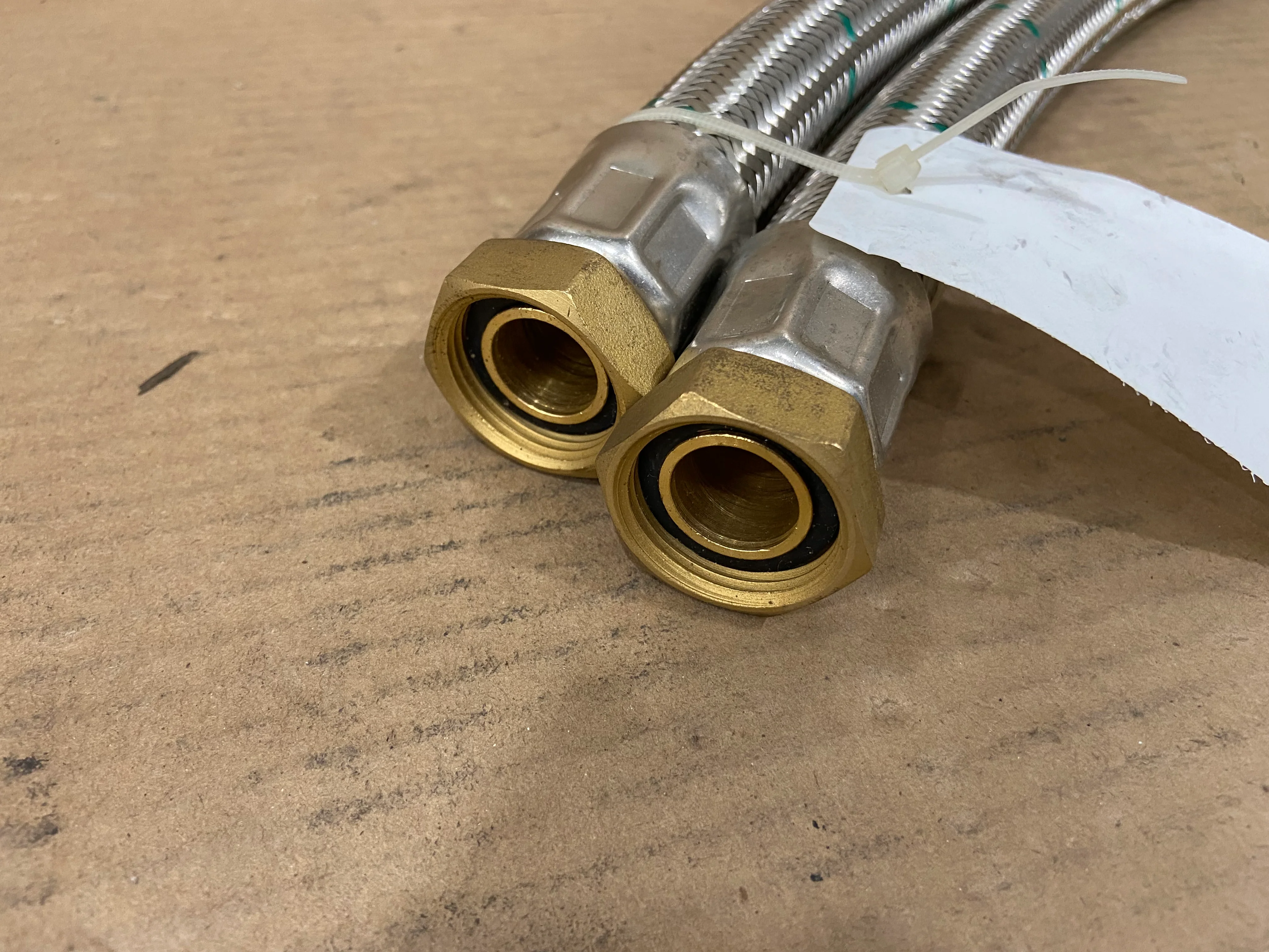 1" X 18" Stainless Steel Braided Lines - Image 2