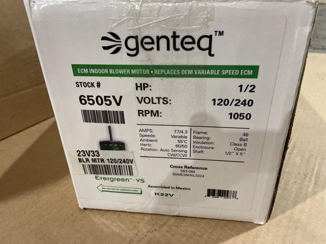 1/2 HP Blower Motor 120/240/60/1 1050 Rpm Variable Speed - Image 5