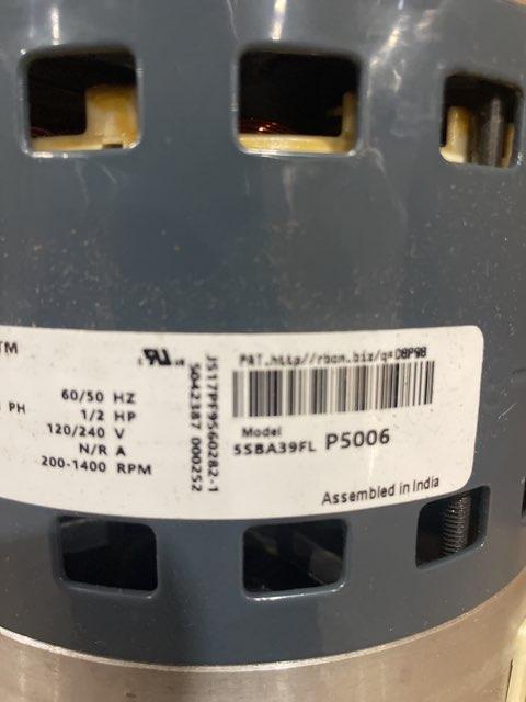 1/2 HP Blower Motor 120-240/60/1 Variable Speed - Image 3