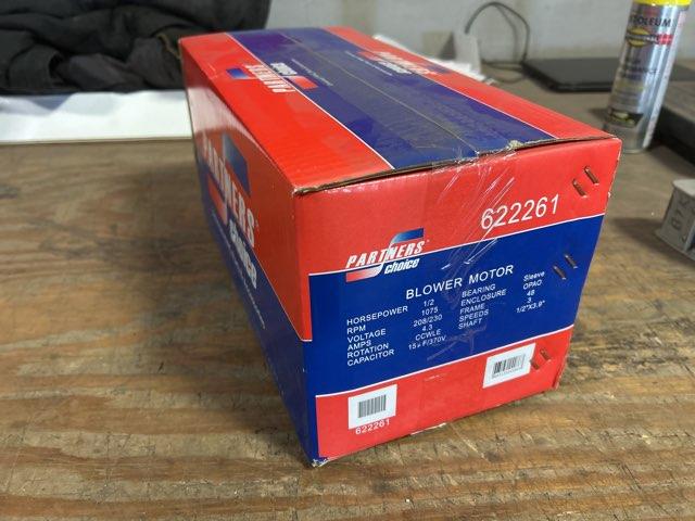 1/2 HP Blower Motor 208-230/60/1 1075 Rpm 3 Speed - Image 5