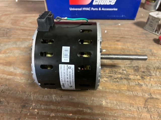 1/3 HP Blower Motor 208-230/60/1 1000 Rpm 3 Speed - Image 3