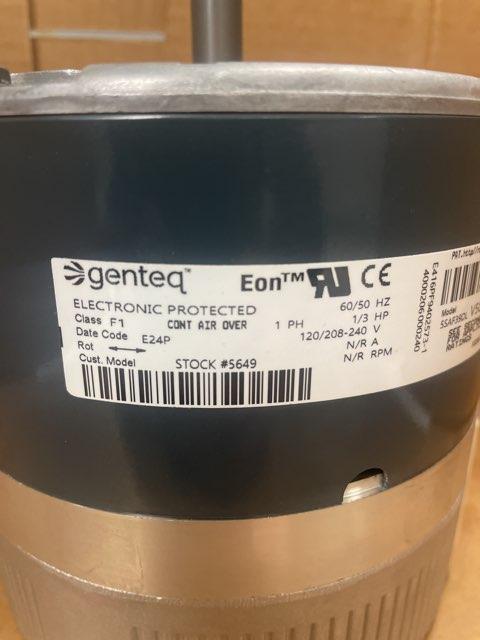 1/3 HP ECM Blower Motor 120/240/50-60/1 Variable Speed - Image 3