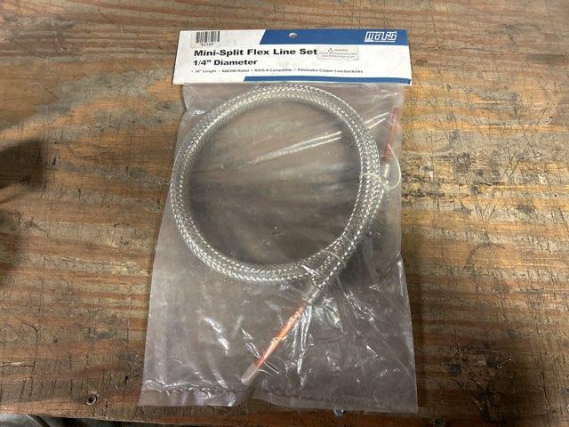 1/4" X 36" Mini Split Flexible Line Set - Image 2