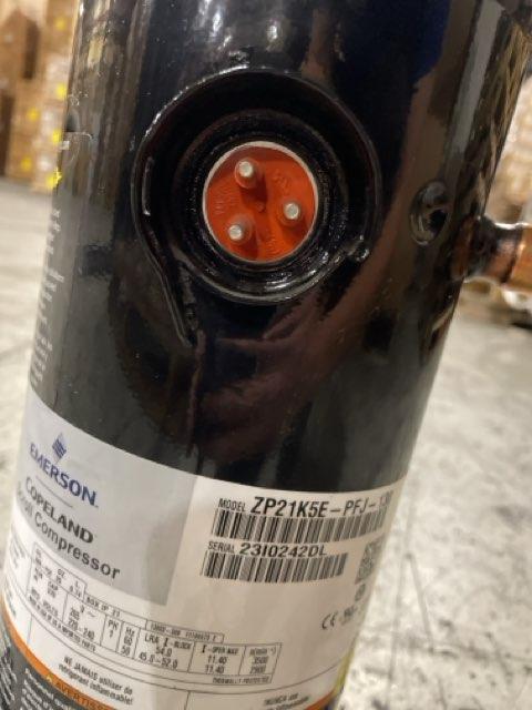1.5 Ton AC Scroll Compressor 220-240/265/50/60/1 R410A - Image 3