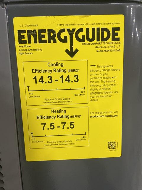 1.5 Ton Single-Stage Split-System Heat Pump 208-230/60/1 R410A 14.3 SEER2 - Image 4