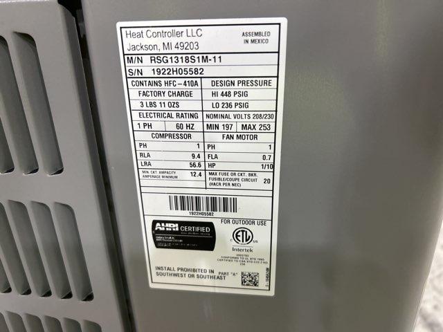 1.5 Ton Split-System Air Conditioner 208-230/60/1 R-410A 13 Seer - Image 4
