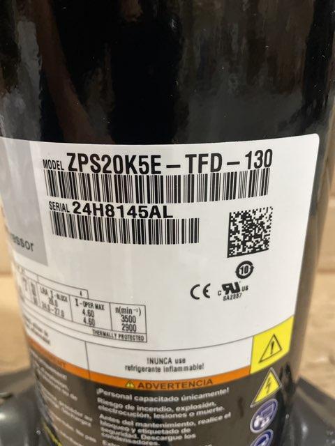 1.5 Ton Two-Stage AC Scroll Compressor 380-460/50-60/3 R410A - Image 3
