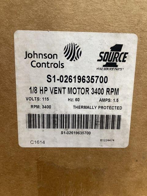 1/8 HP Inducer Vent Motor 115/60/1, 1.5 Amps RPM: 3400 - Image 6
