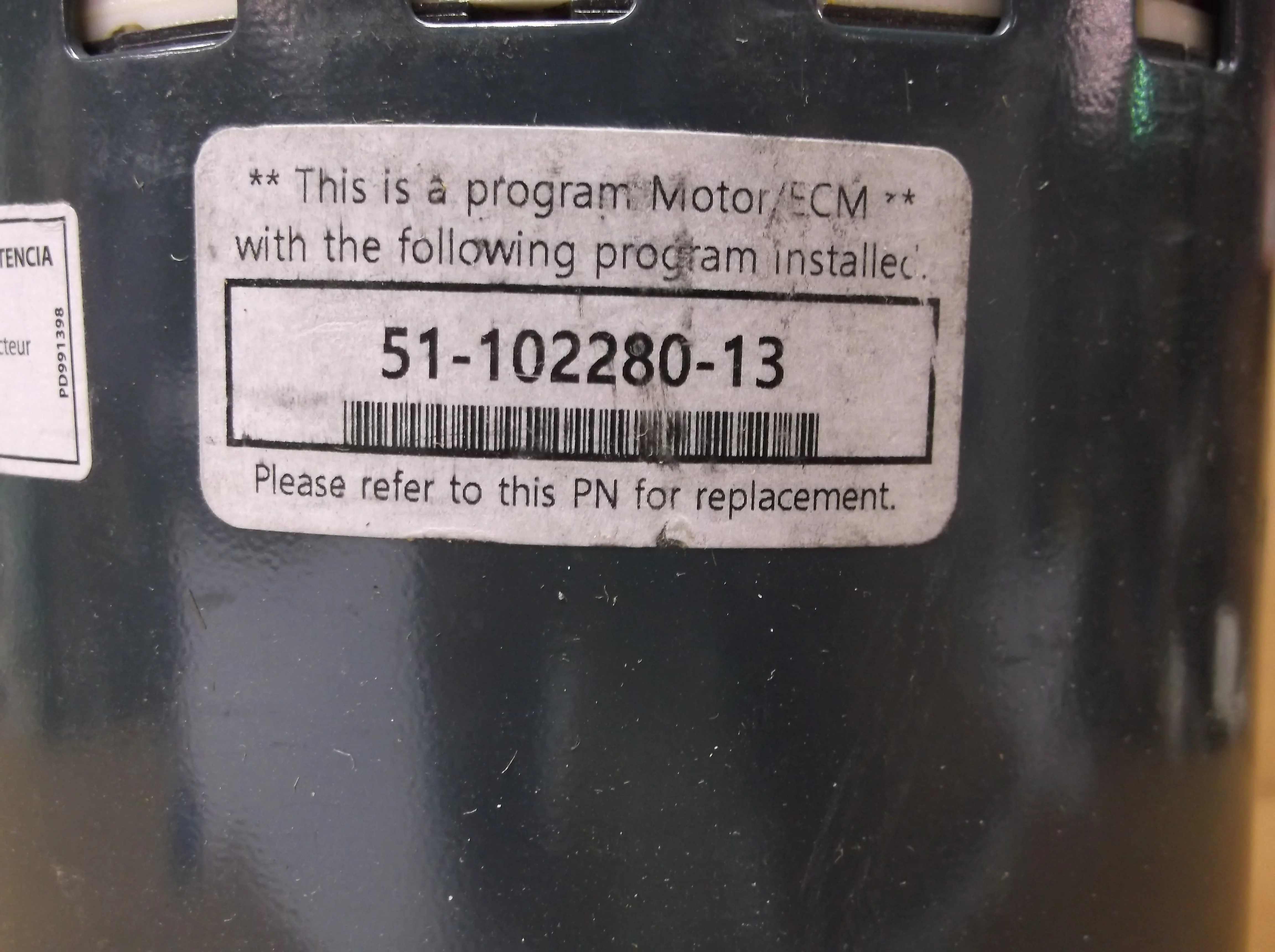 1 HP ECM x 13 Direct Drive Blower Motor 115/50-60/1 RPM 1050/Variable Speed - Image 4