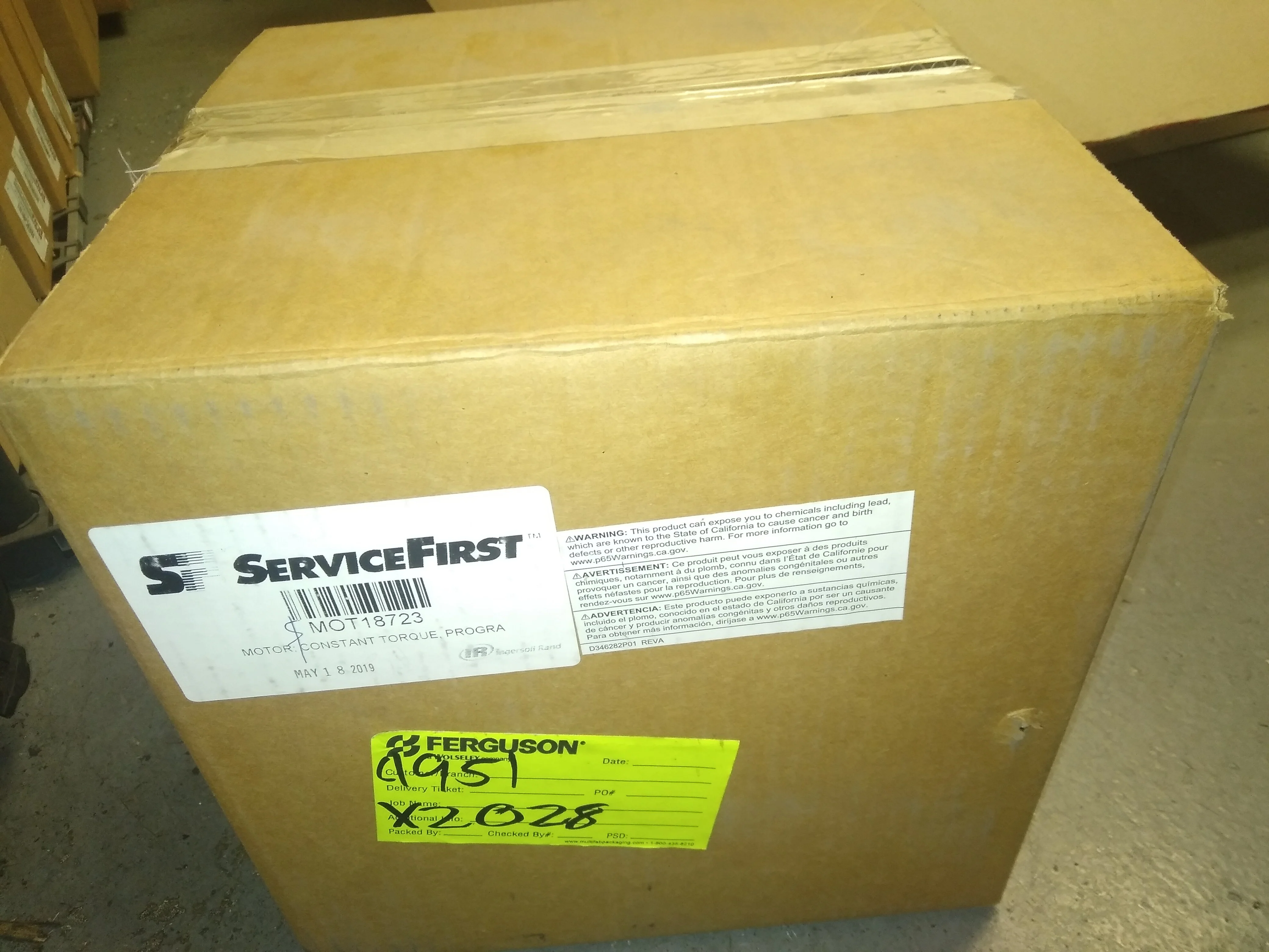 1 HP Programmed ECM Motor 115/50-60/1 RPM 1050 1 Speed - Image 2