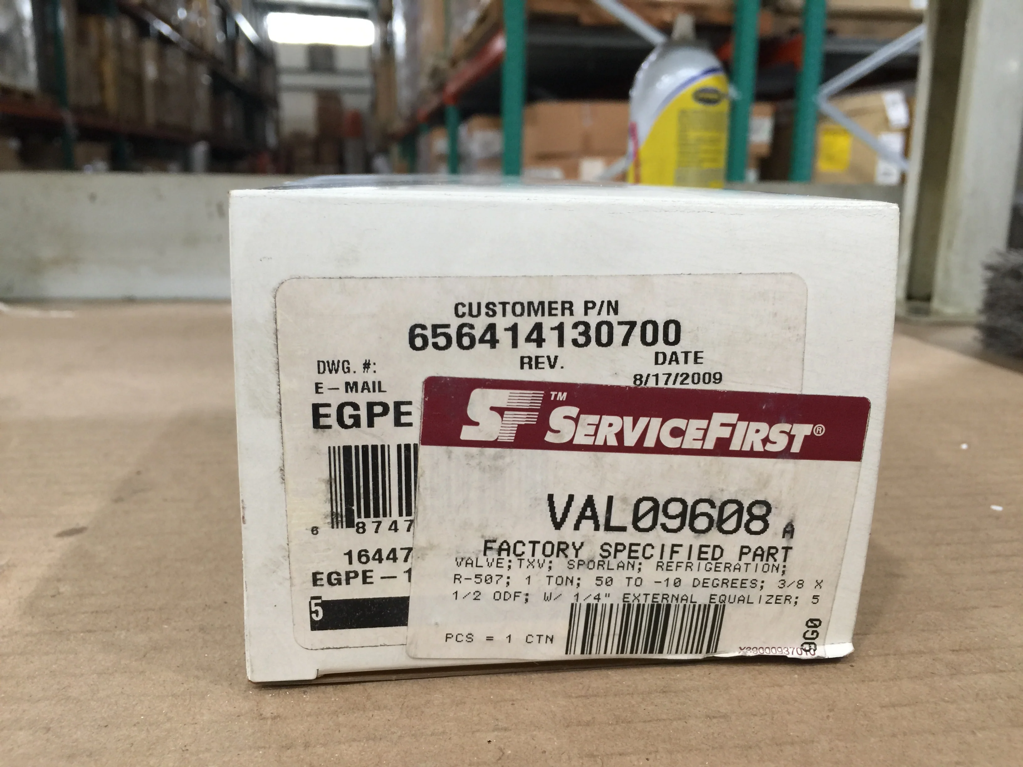 1 Ton Thermostatic Expansion Valve; R402A & R-507 - Image 5