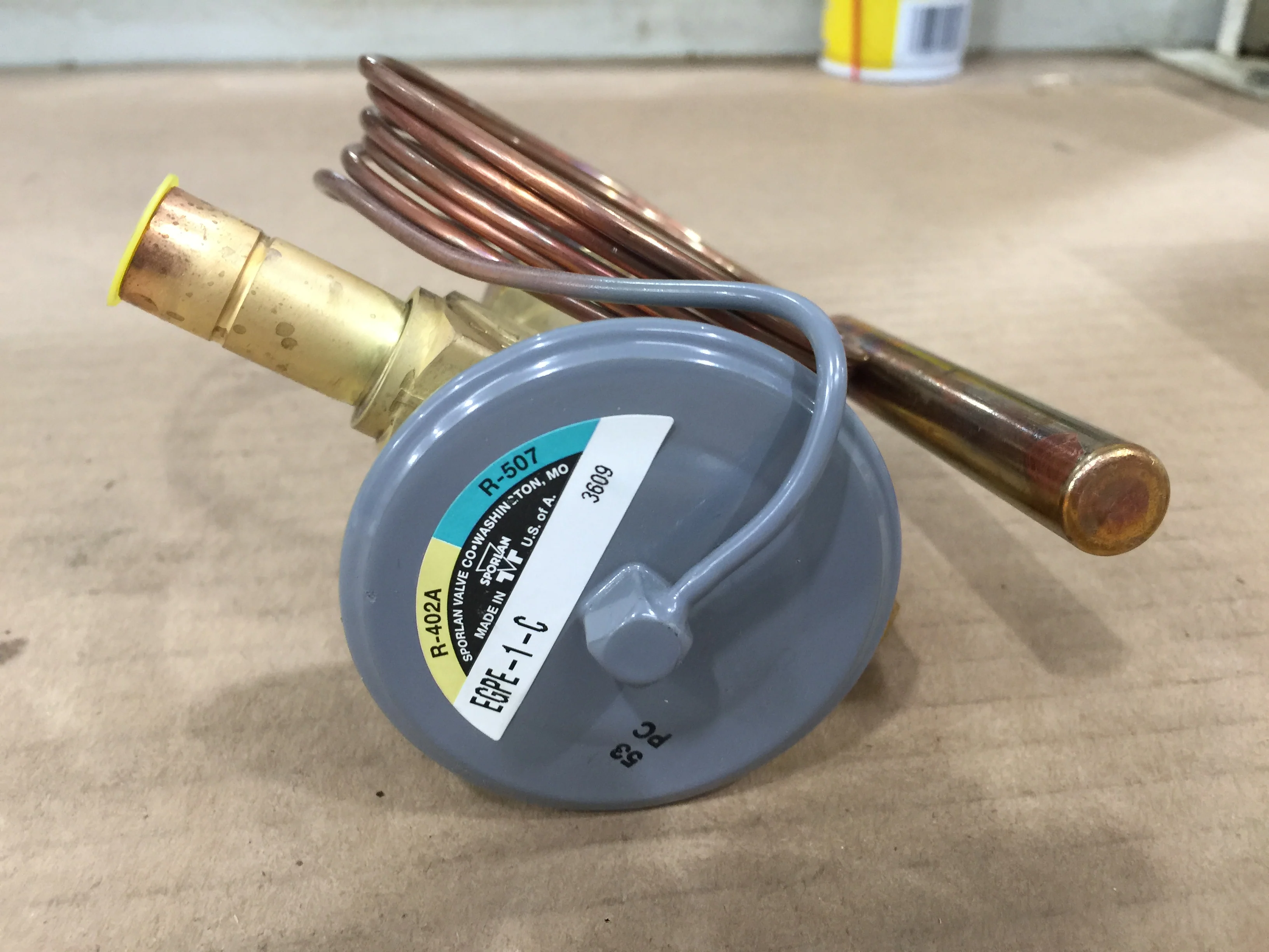 1 Ton Thermostatic Expansion Valve; R402A & R-507 - Image 6