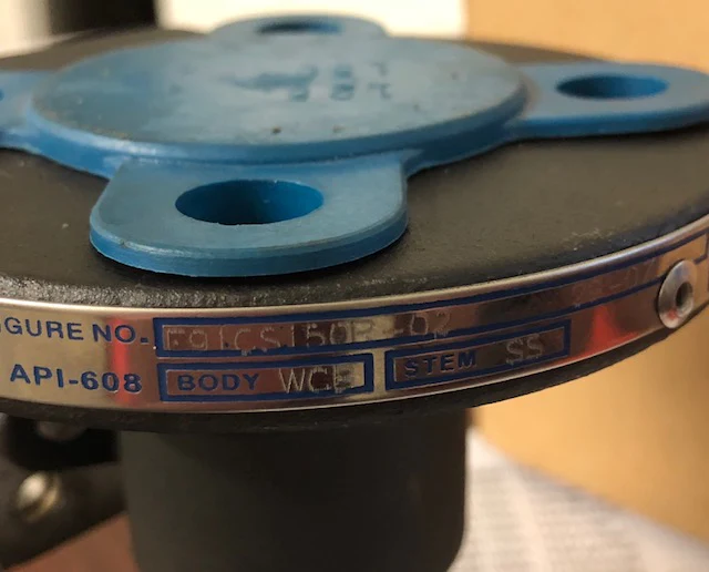 1 Uni-Body Flanged F91 Series Fire-Safe Carbon Steel Class 150 Ball Valve w/Operating Lever - Image 4