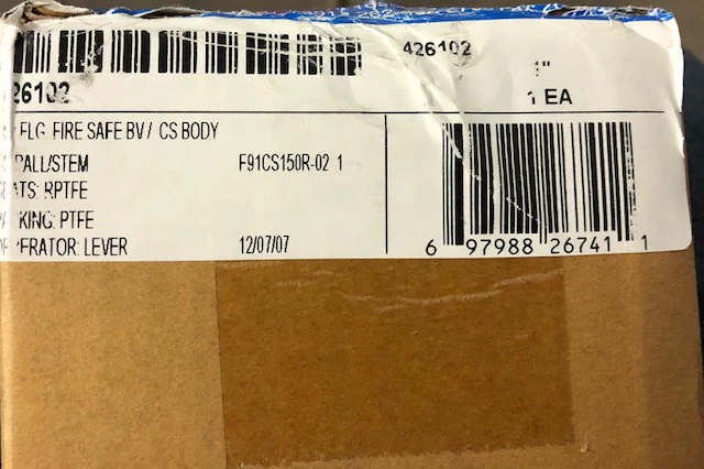 1 Uni-Body Flanged F91 Series Fire-Safe Carbon Steel Class 150 Ball Valve w/Operating Lever - Image 6