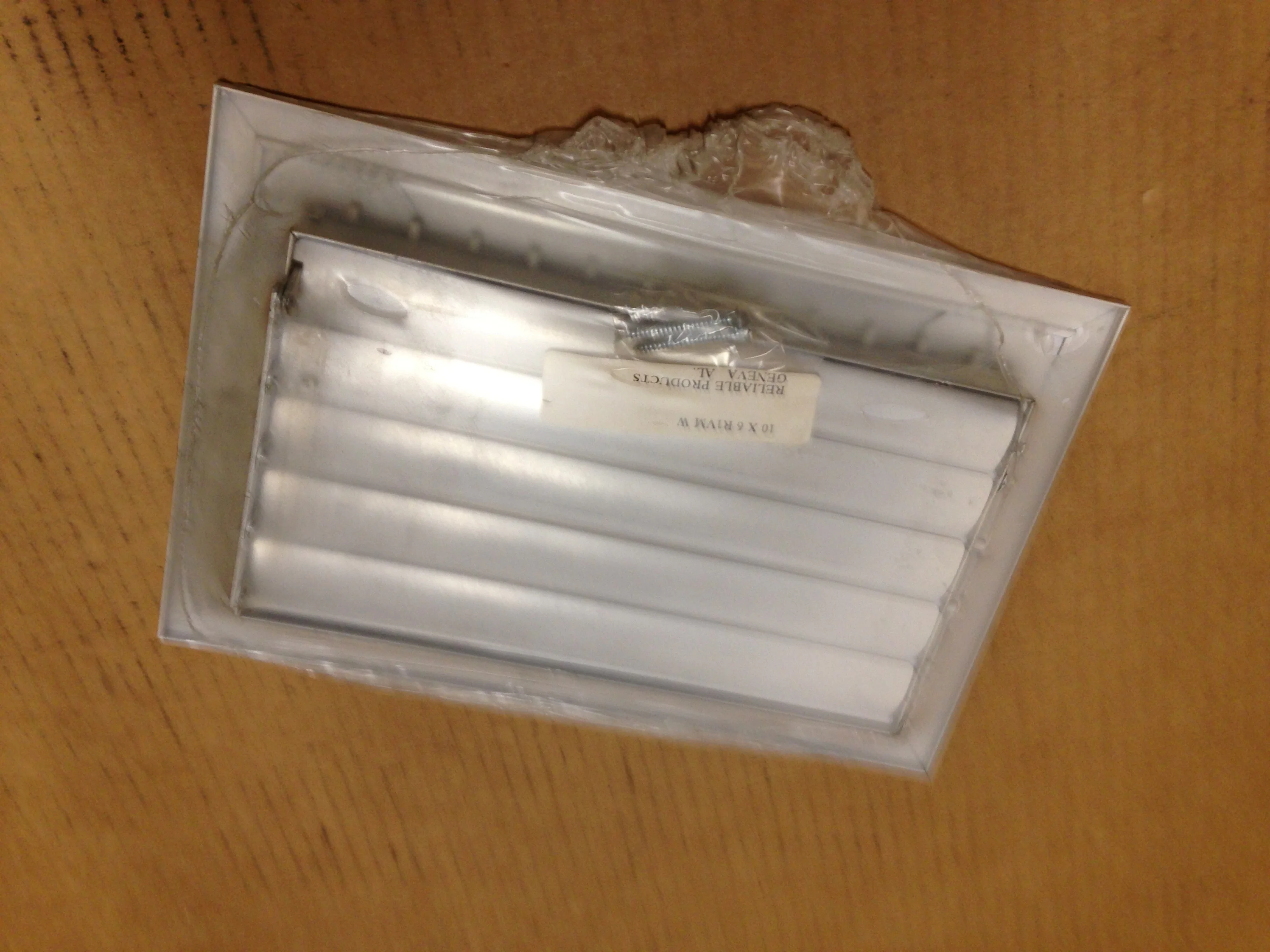 10" X 6" SIDEWALL REGISTER, WHITE - Image 2