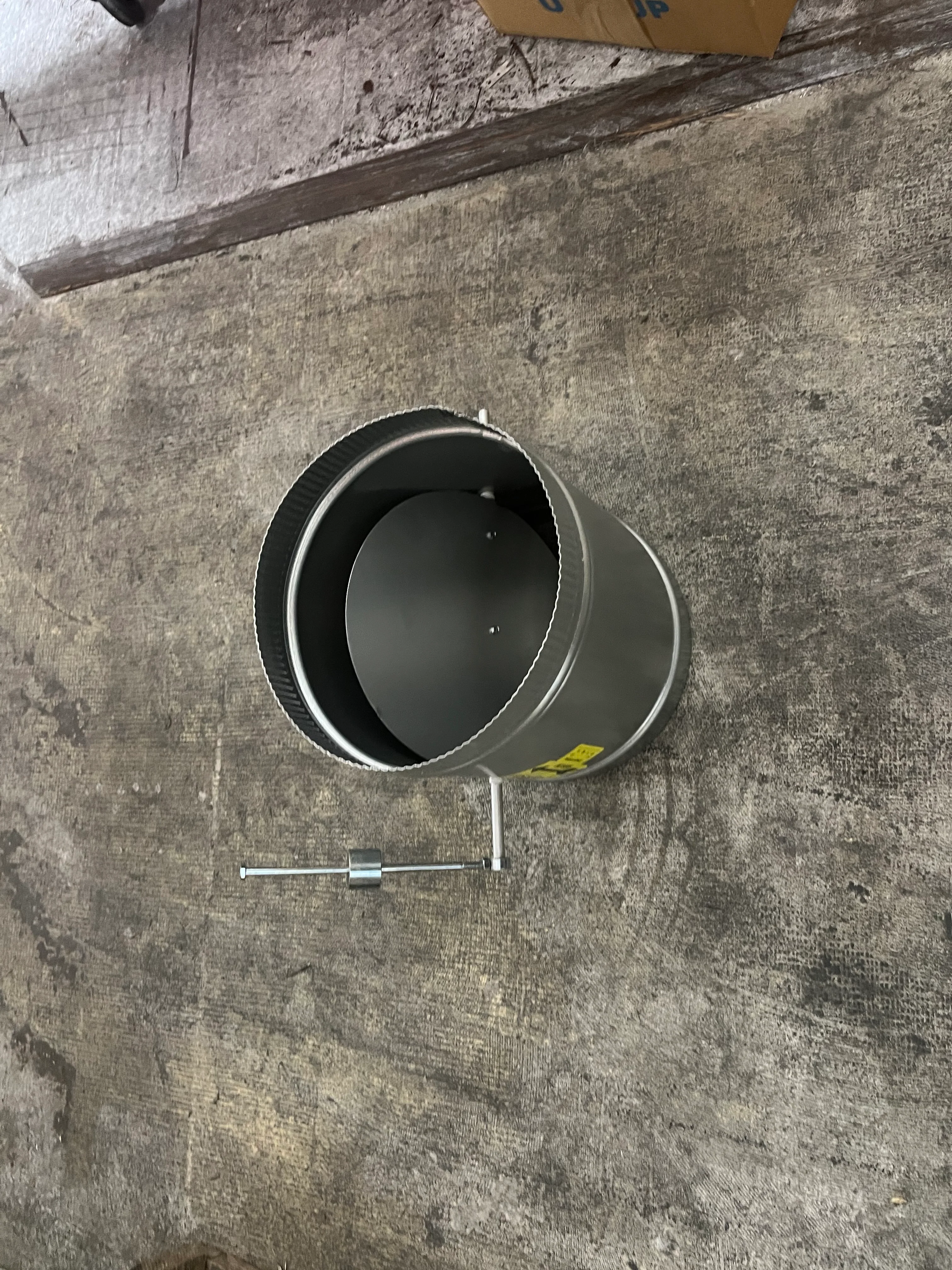 10 in. Barometric Bypass Damper - Image 2