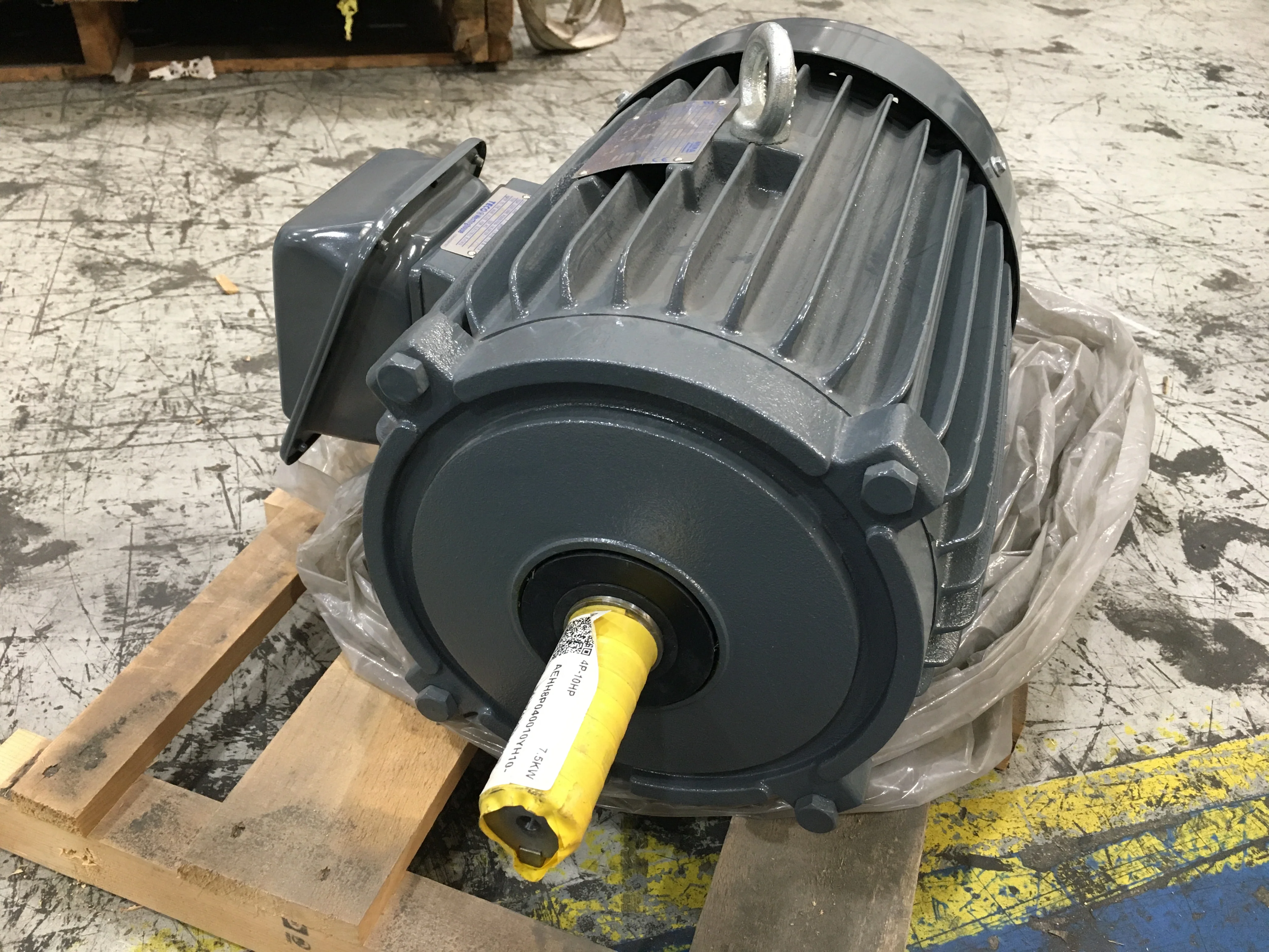 10 HP Prem Efficiency Hazardous Location Inverter Duty Motor 230-460/50-60/3 1440/1755 RPM 1 Speed - Image 4