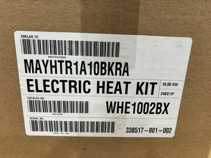 10 KW Electric Heat Kit; 208-240/60/1 - Image 5