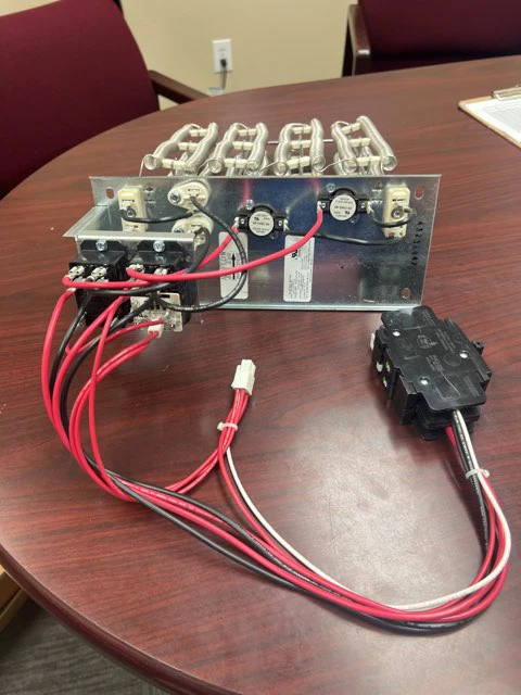 10 KW Electric Heat Kit with Breaker 208-240/50-60/1