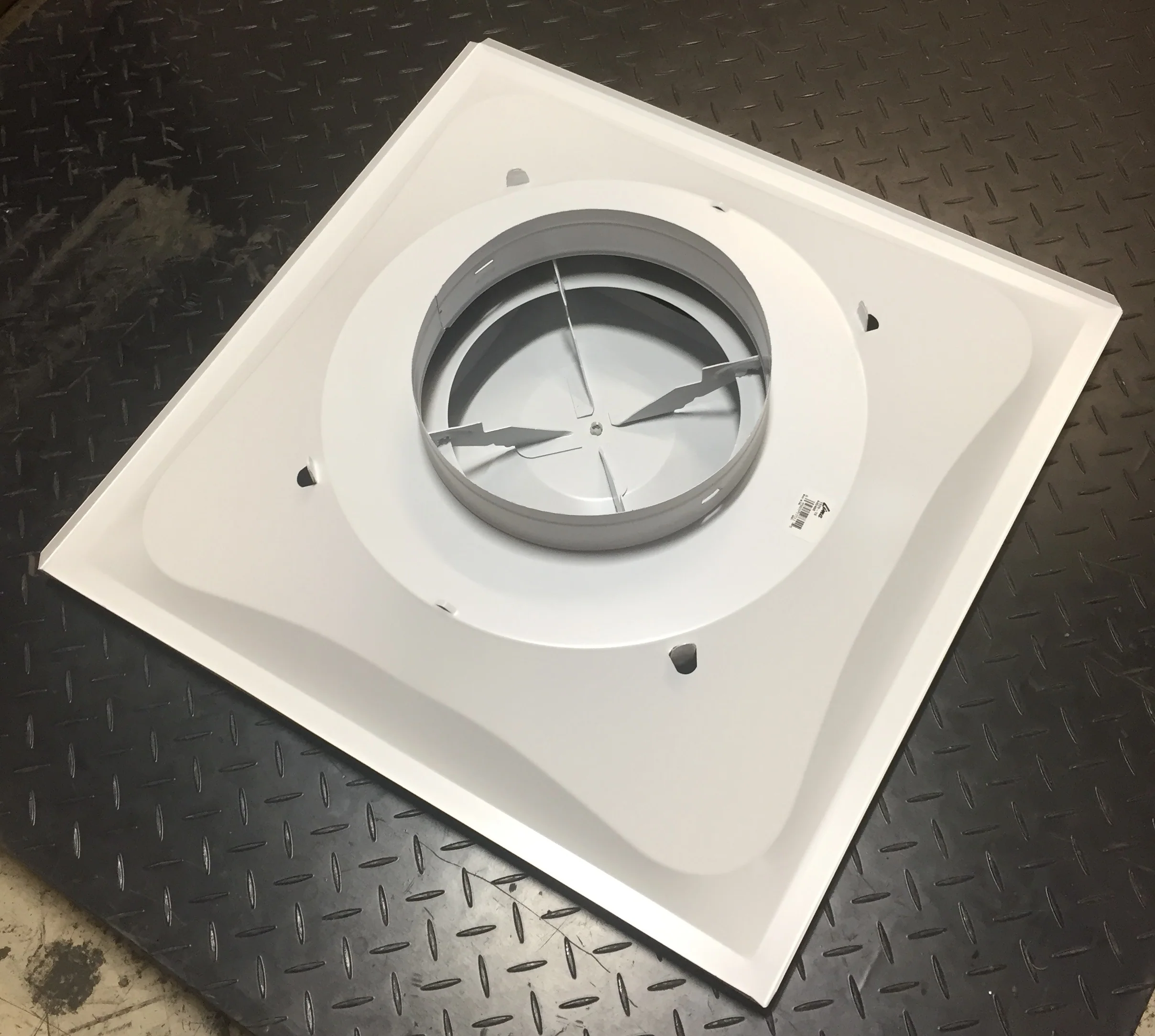 10" SERIES 1520 STEP-DOWN CEILING SQUARE DIFFUSER, SOLD AS 2 PER BOX - Image 2