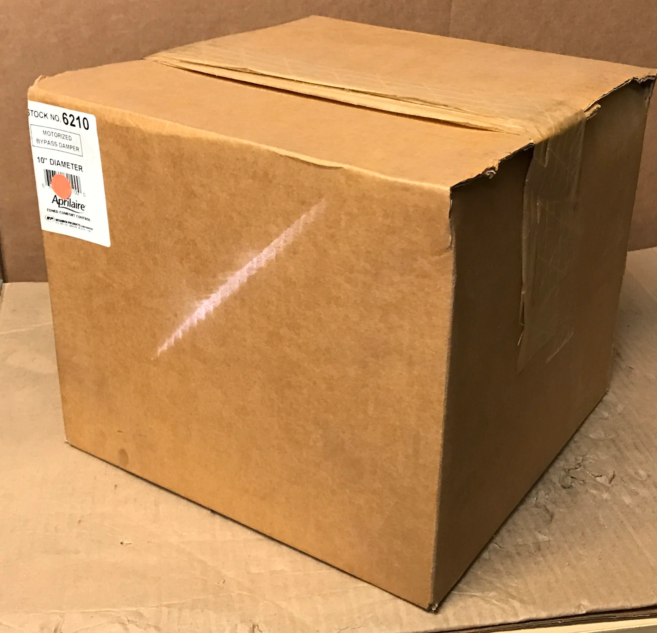 10" Static Pressure Controlled Motorized Bypass Damper w/24 Volt Modulating Actuator - Image 5