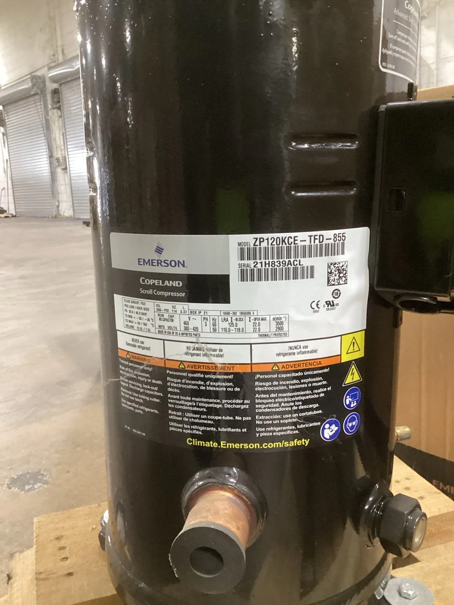 10 Ton Single-Stage AC Scroll Compressor 460/60/3 R410A - Image 4