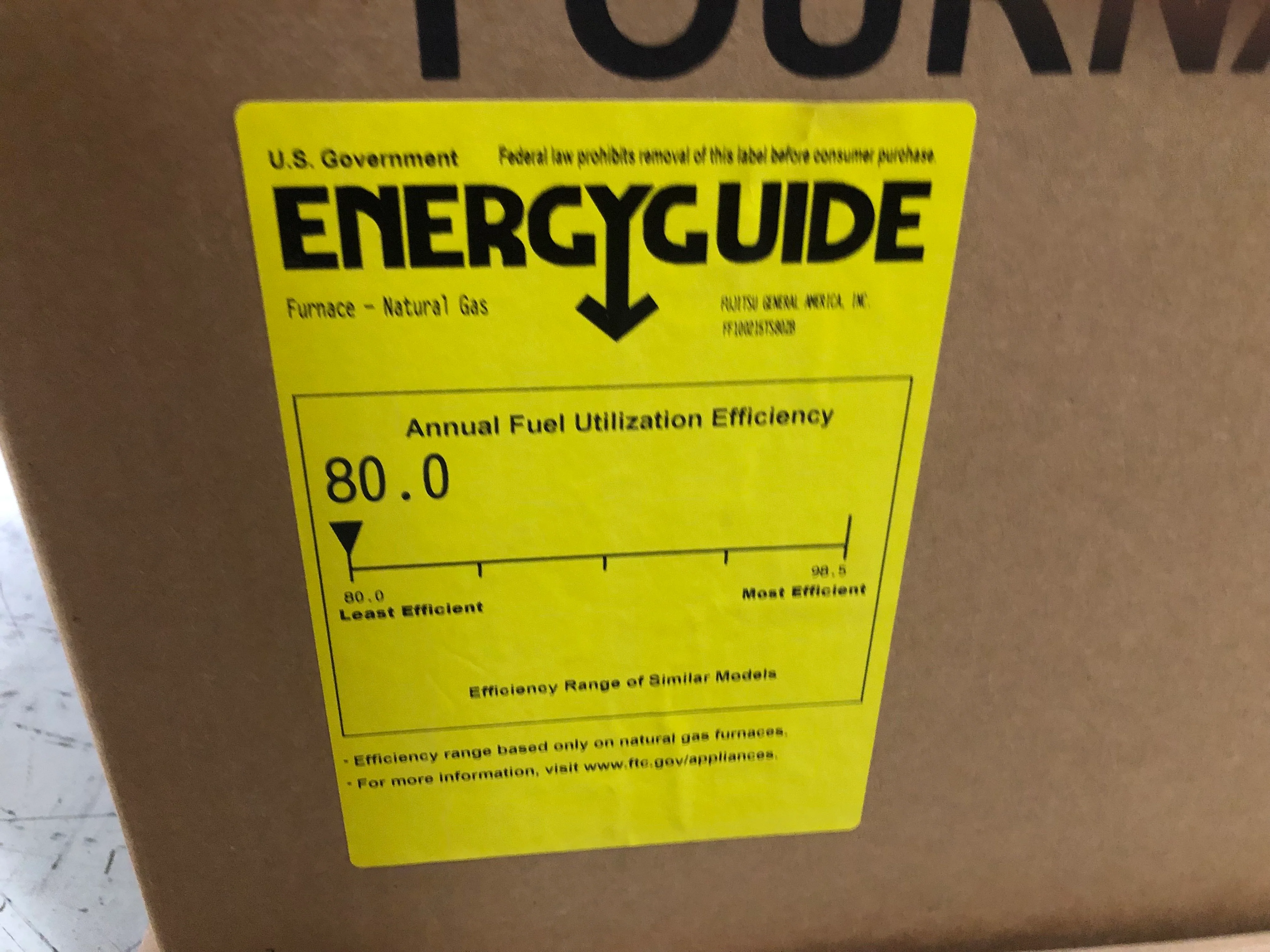 100,000 BTU 1-Stg Up/Horz Multi Speed Gas Furnace 80% and 4 Ton 1-Stg SS Air Conditioner, 13.4 SEER2 - Image 4