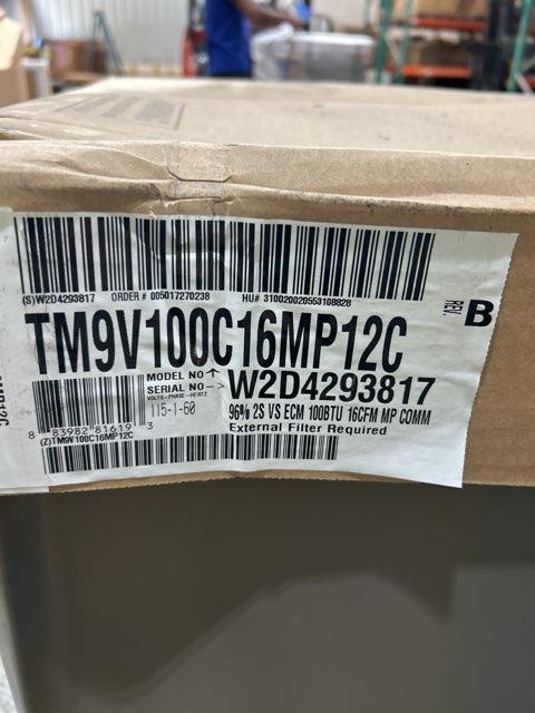 100,000 BTU 2-Stg Multiposition ECM Var Speed Comm Compatible Gas Furnace 96% 115/60/1 CFM: 1757 - Image 5