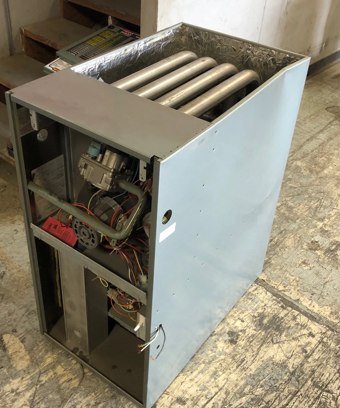 100,000 Btu 2 Stage PSC Downflow Natural Gas Furnace, 115/60/1, 80% - Image 2