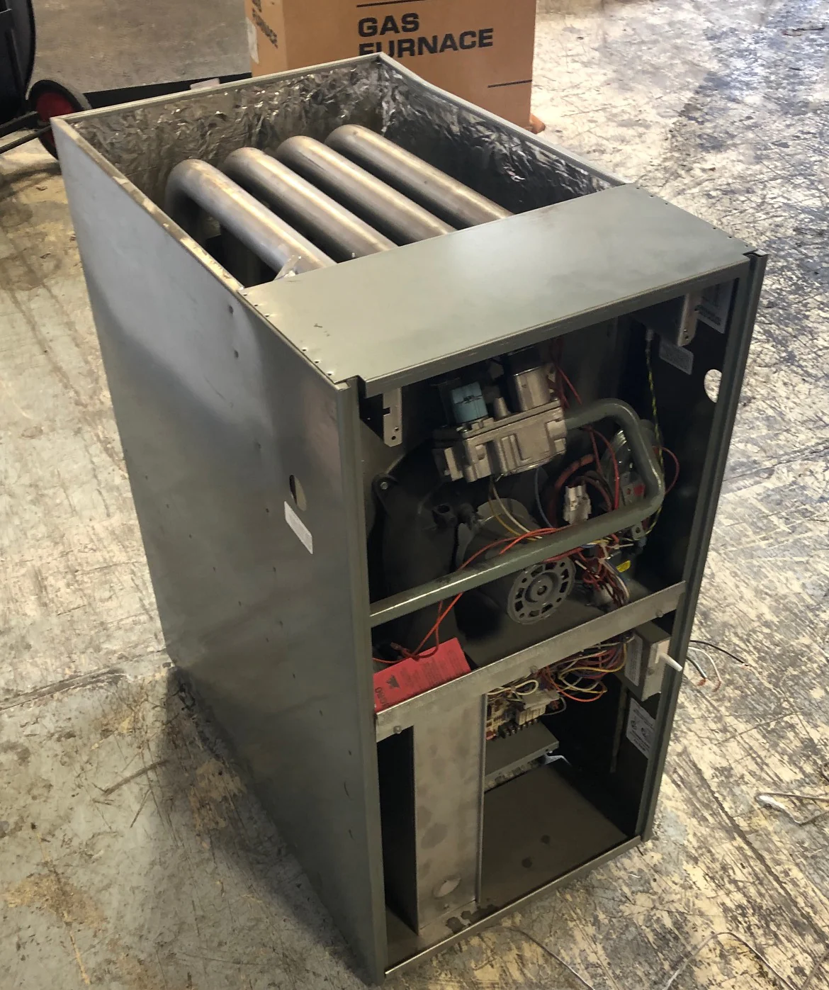 100,000 Btu 2 Stage PSC Downflow Natural Gas Furnace, 115/60/1, 80% - Image 5