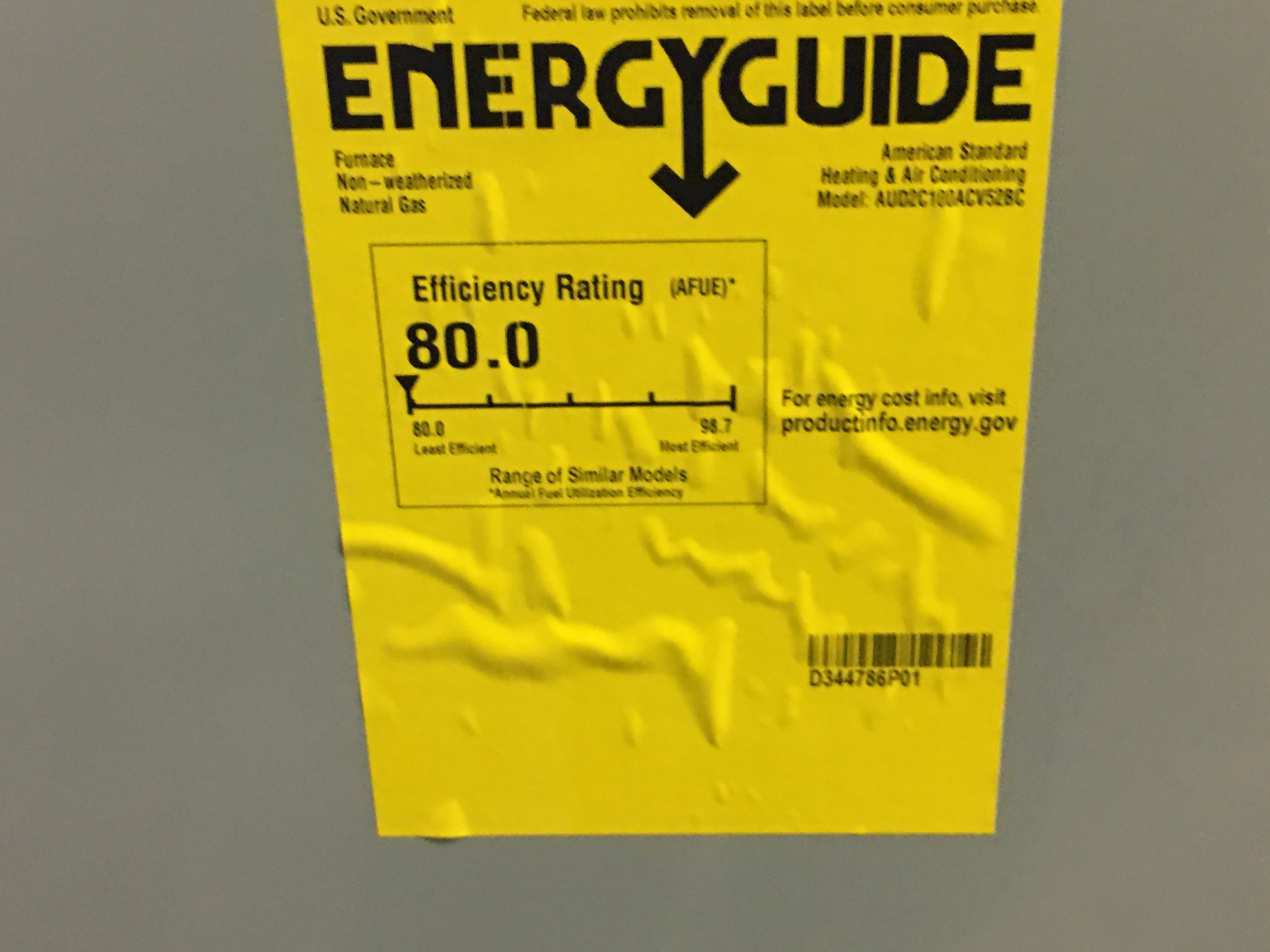 100,000 BTU 2-Stg Up/Horz ECM Variable Speed Comm. Compatible Gas Furnace 80% 115/60/1 CFM: 2000 - Image 4