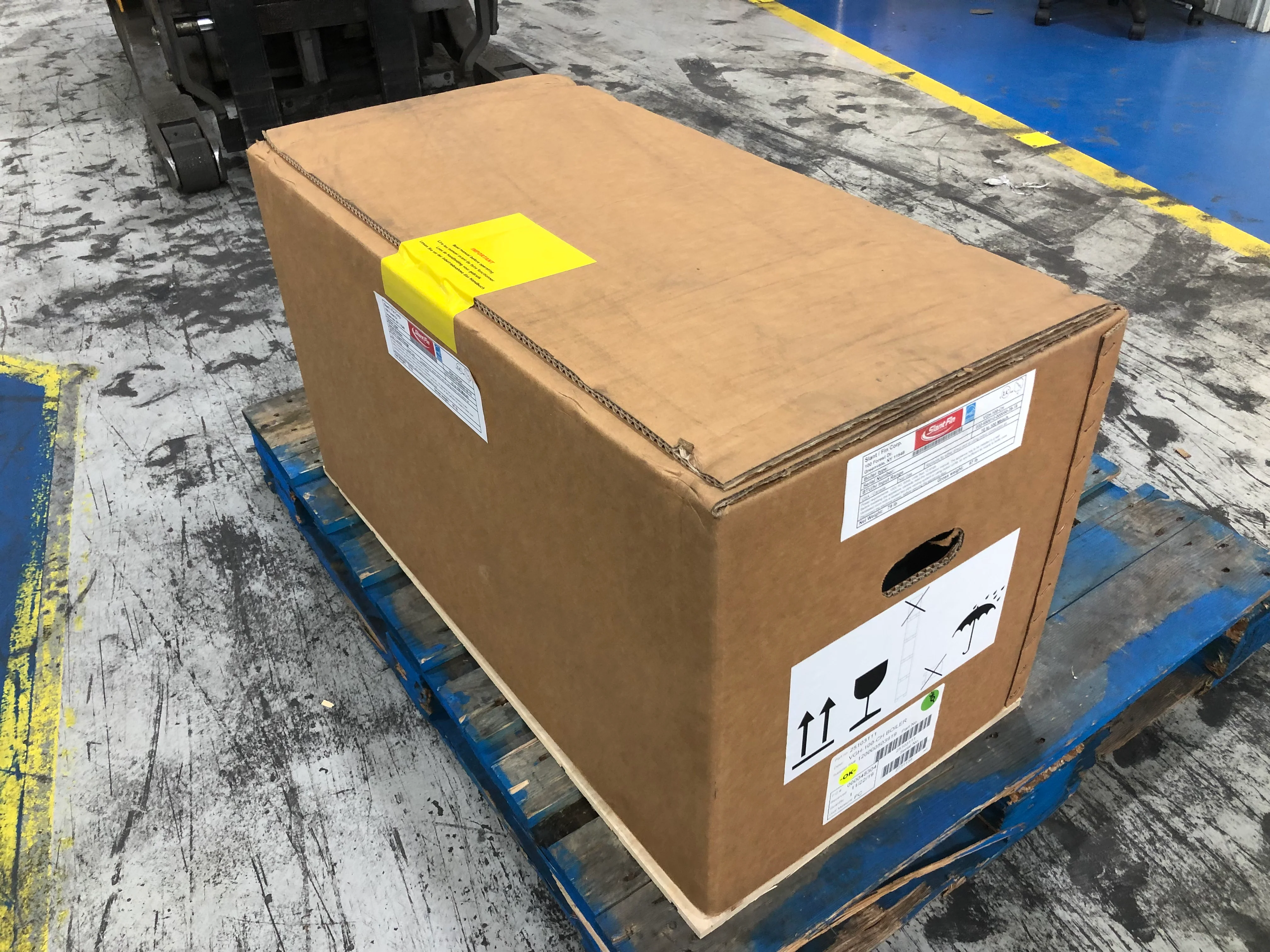 100,000 BTU Wall Mnt Stnl Steel Hi Eff Mod Cond Dir Vent Gas Hot Water Boiler, 95.2% 120/60/1 - Image 5