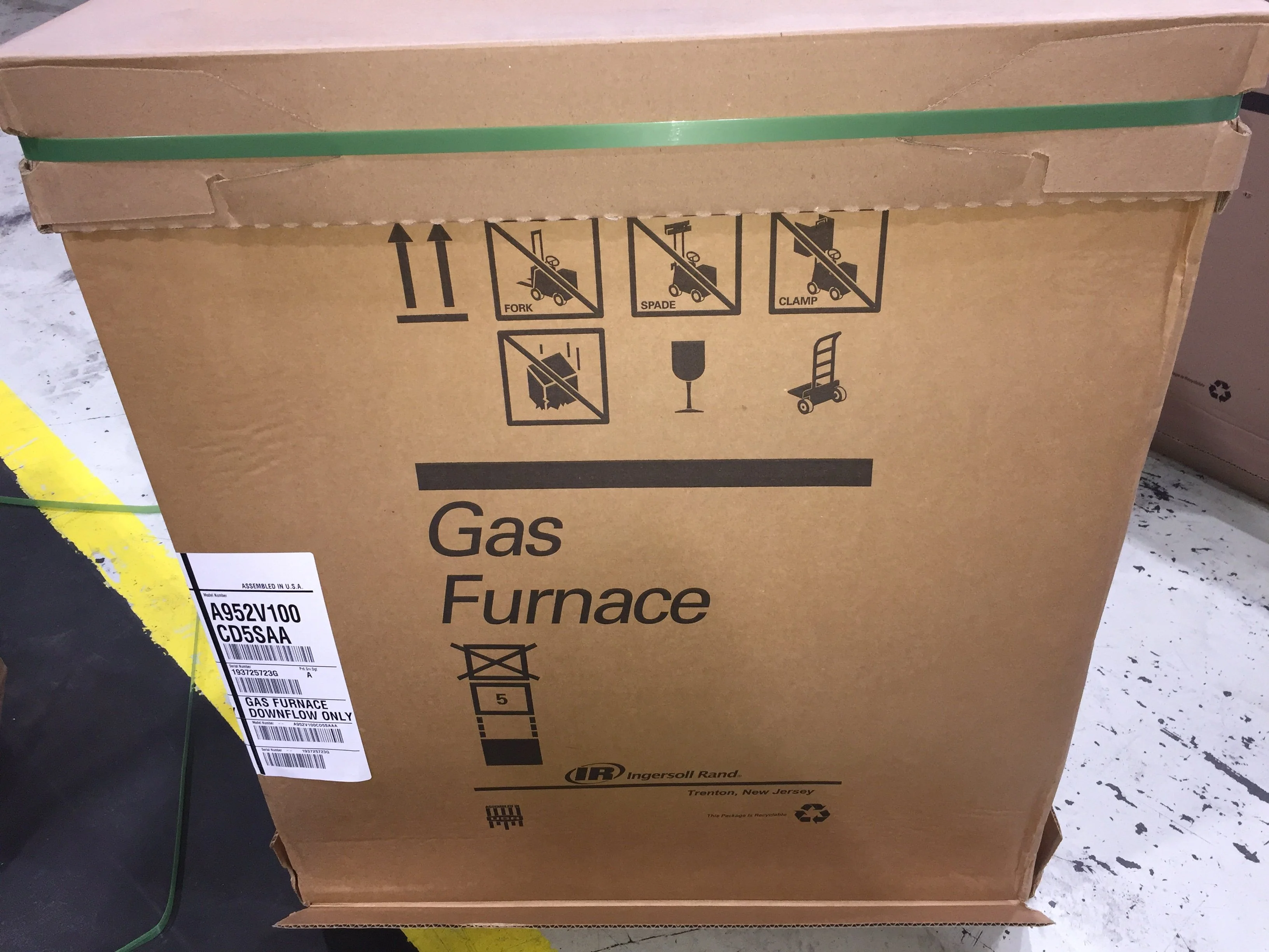 100,000/65,000 BTU 2 Stage Downflow ECM Variable Speed Natural Gas Furnace 120/60/1 96%AFUE - Image 6