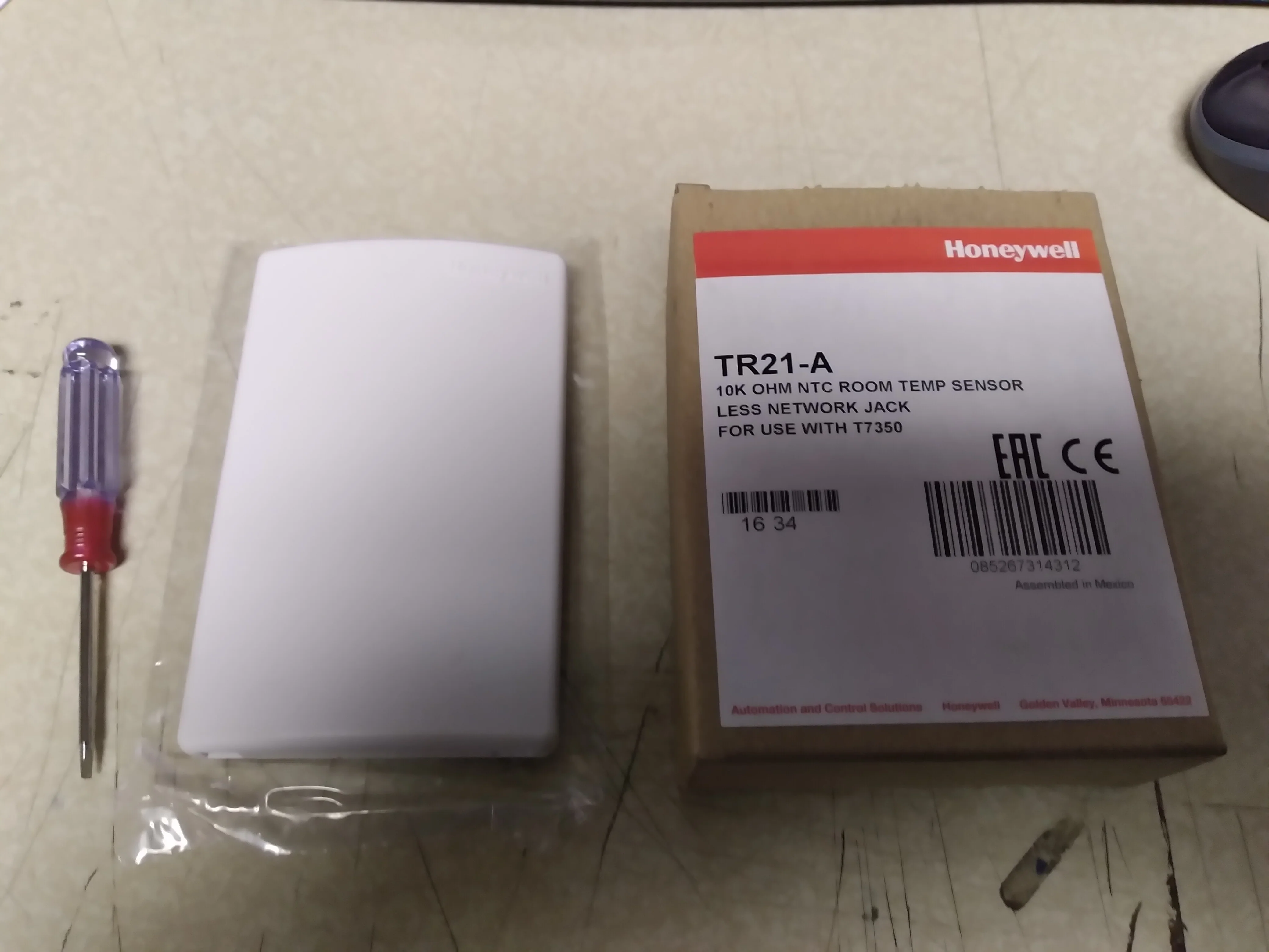 10K OHM NTC ROOM TEMPERATURE SENSOR USED WITH T7350
