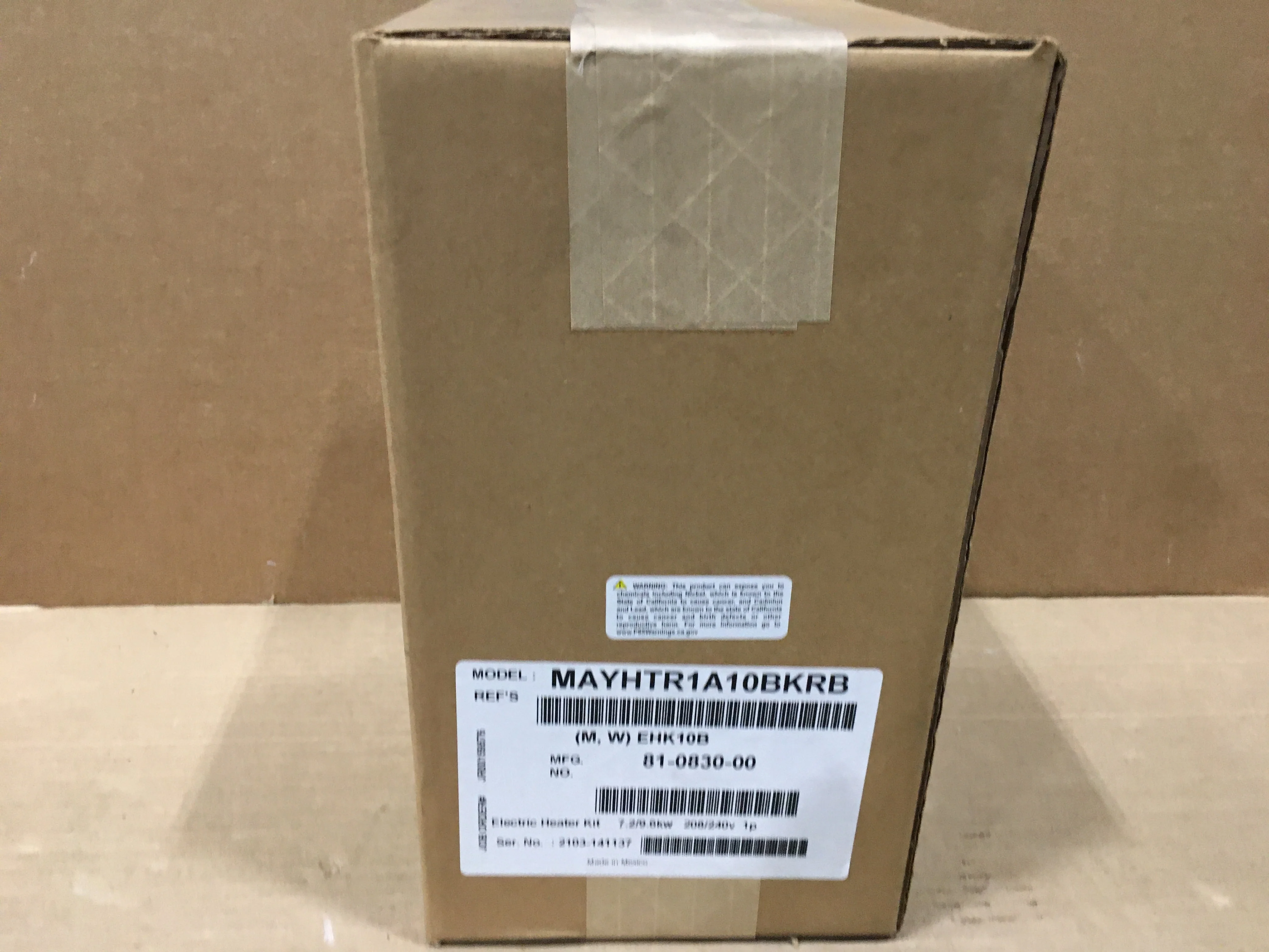 10Kw Electric Heat Kit With Breaker 208-240/60/1 - Image 6