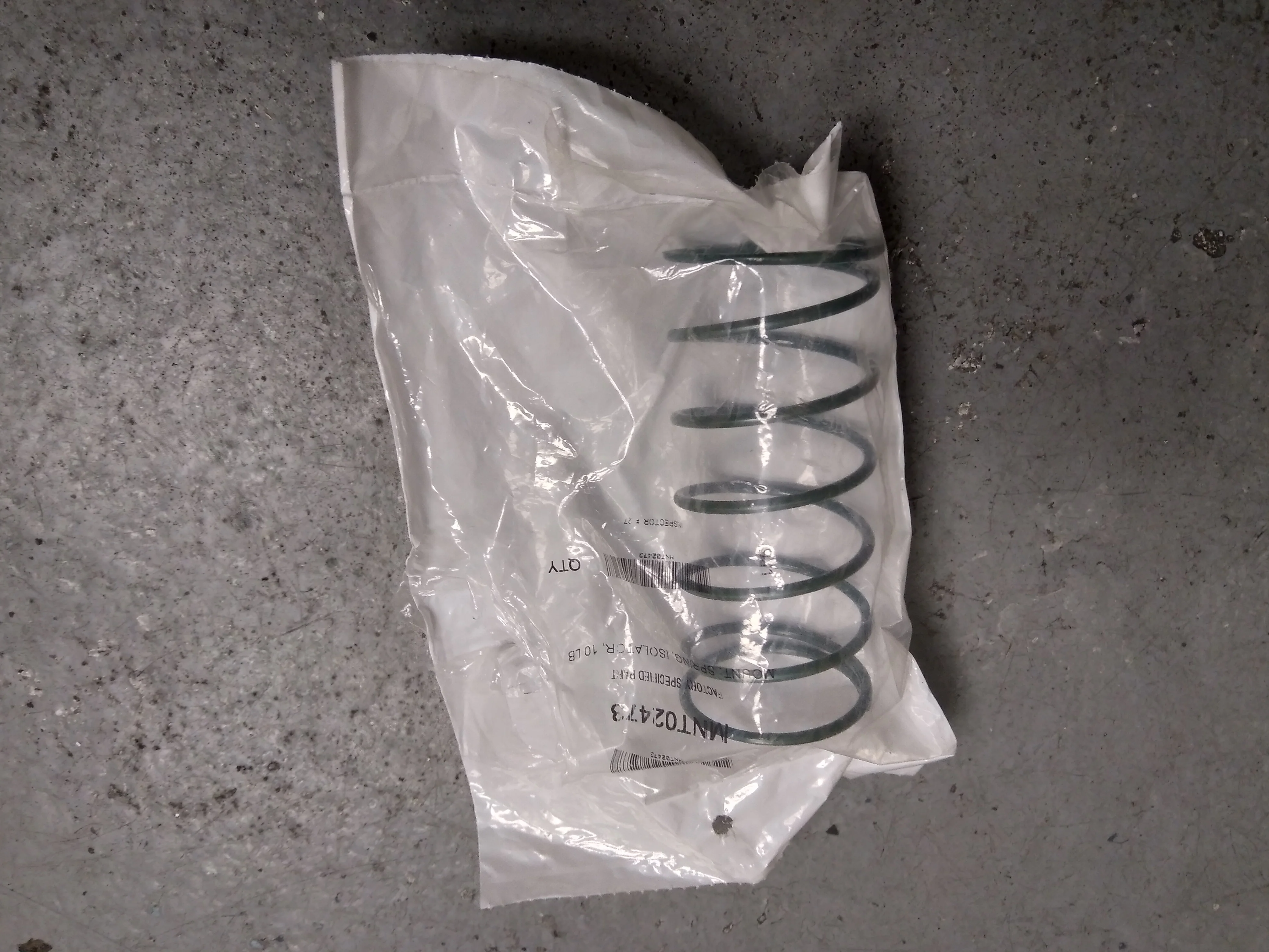 10Lb Spring For Isolator Mount - Image 4