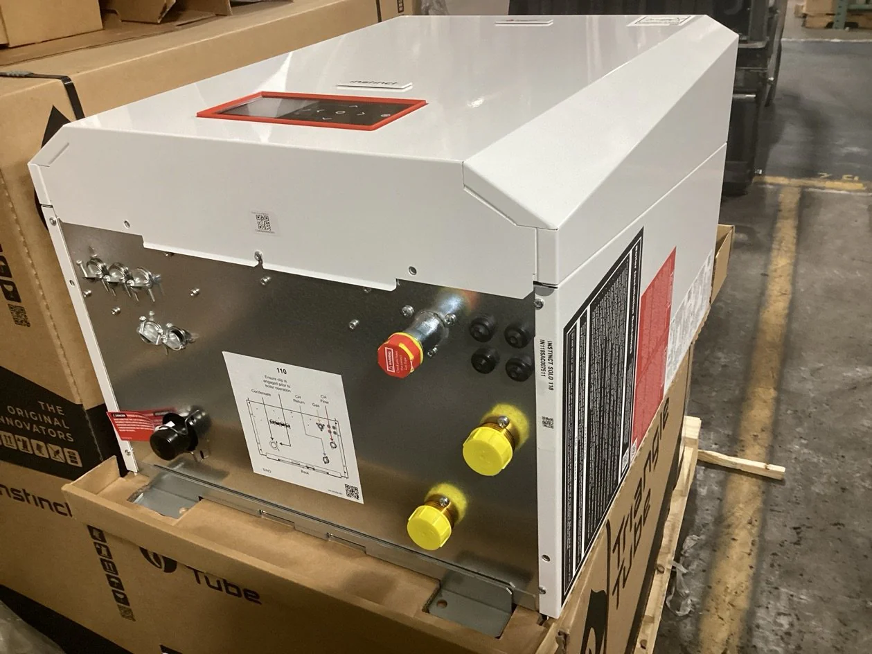 110,000 BTU Condensing Natural Gas Hot Water Boiler 95% AFUE, 120/60/1 - Image 2
