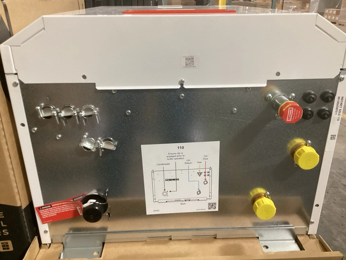 110,000 BTU Condensing Natural Gas Hot Water Boiler 95% AFUE, 120/60/1 - Image 5