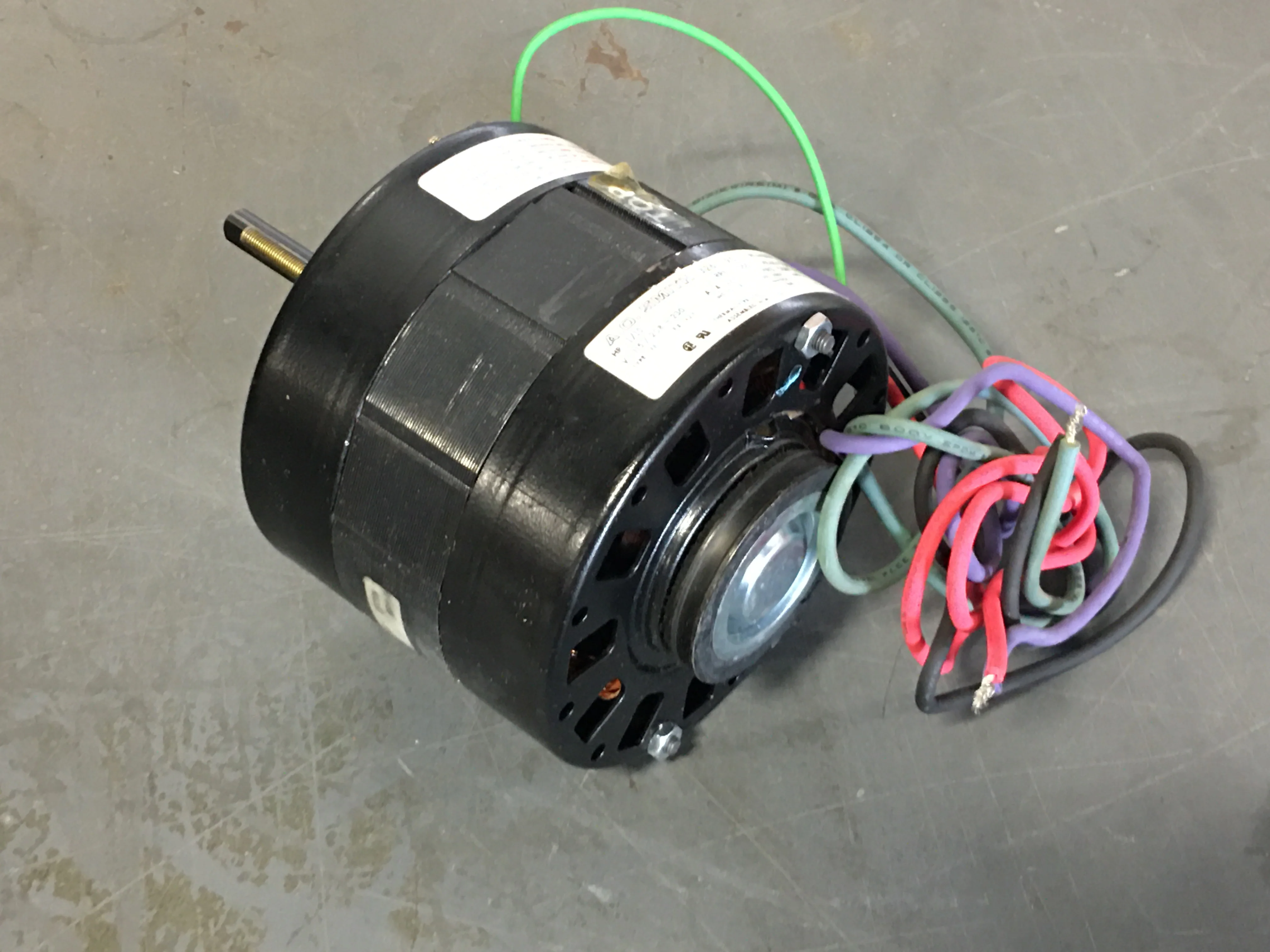 1/10 HP Motor 115/208-230/50-60/1 1550 RPM 1 Speed - Image 4