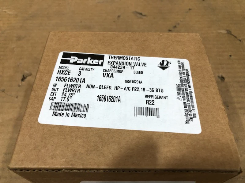1-1/2 TO 3 TON THERMAL EXPANSION VALVE, R-22 REFRIGERANT - Image 3