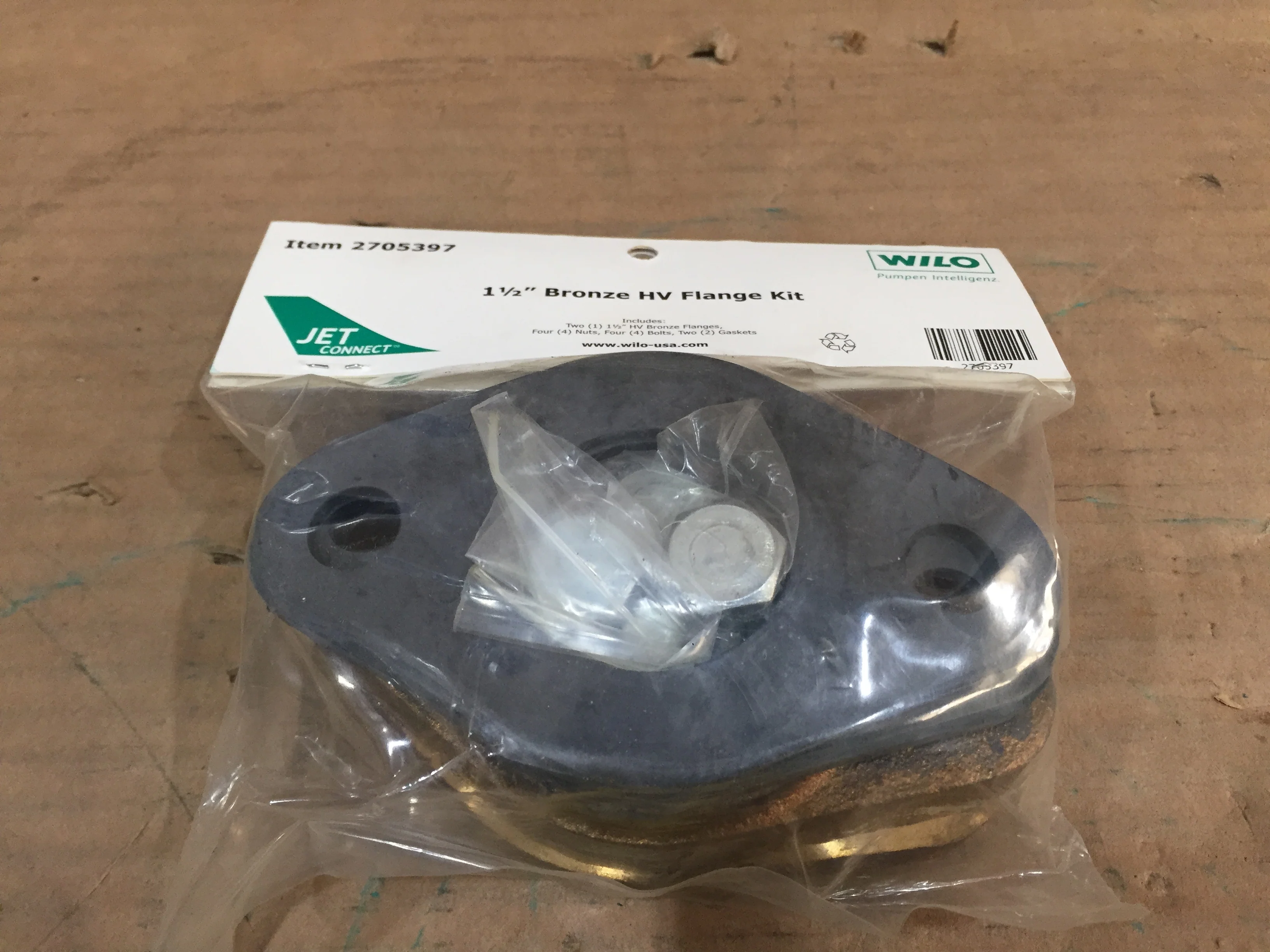 1-1/2" Bronze HV Flange Kit - Image 3