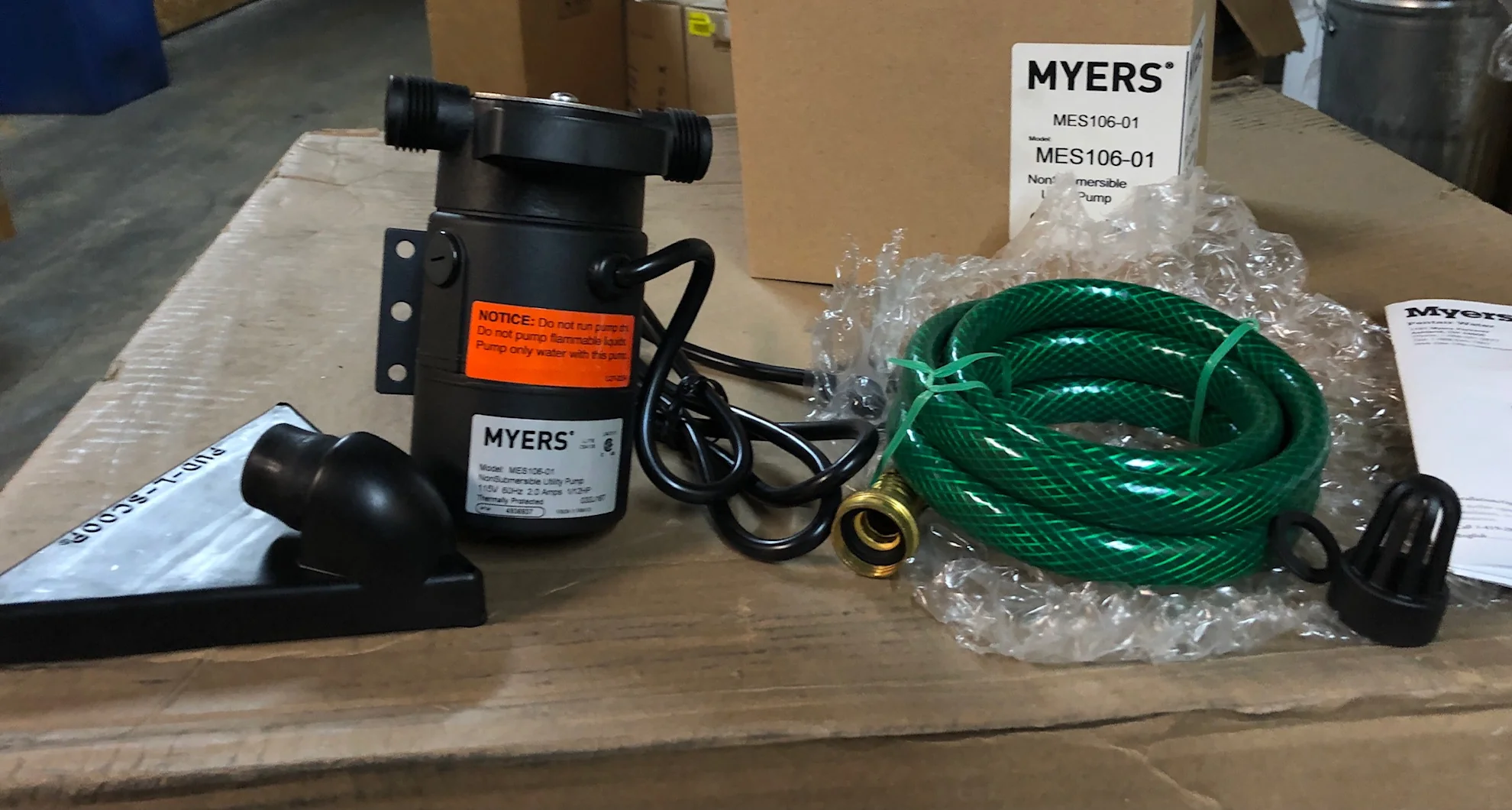 1/12 HP Non-Submersible Utility Pump w/Power Cord, 115/60/1