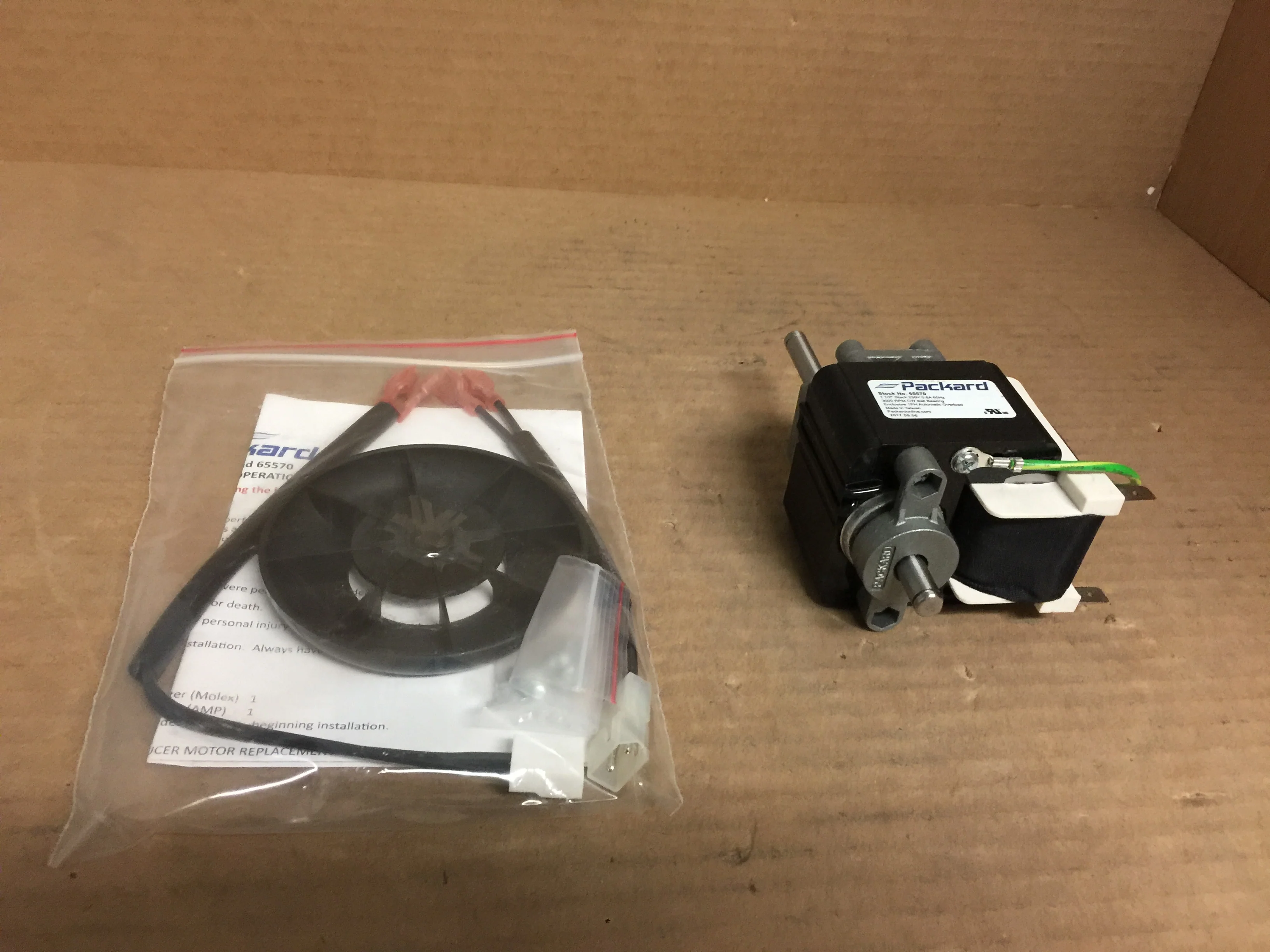 1-1/2 Stack(25Mhp) Draft Inducer Motor; 230V, 60Hz, 3000 RPM - Image 2