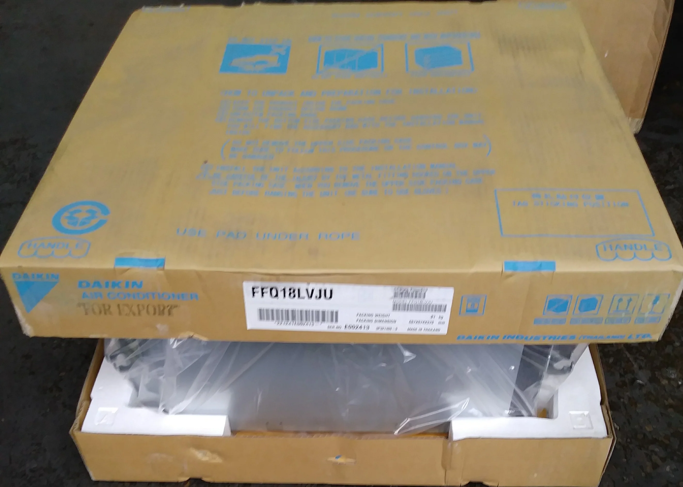 1-1/2 Ton 2, 3 or 4 Way Airflow Ceiling Cassette Indoor Mini-Split Heat Pump Unit w/Inverter - Image 6
