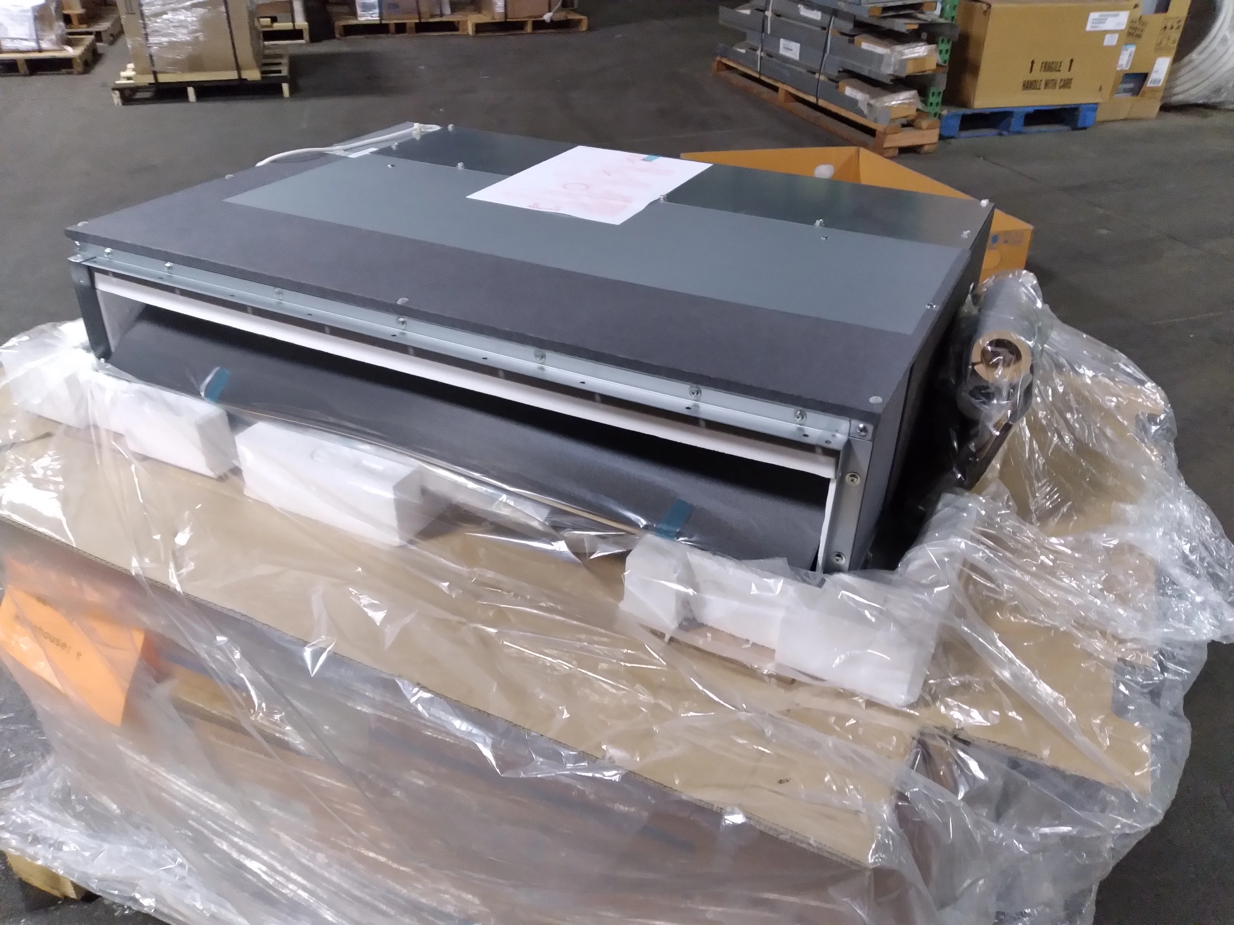 1.5 Ton AC/HP Heat Pump Ducted Concealed Mini-Split Indoor Unit, 208/230-60-1, R410A - Image 2