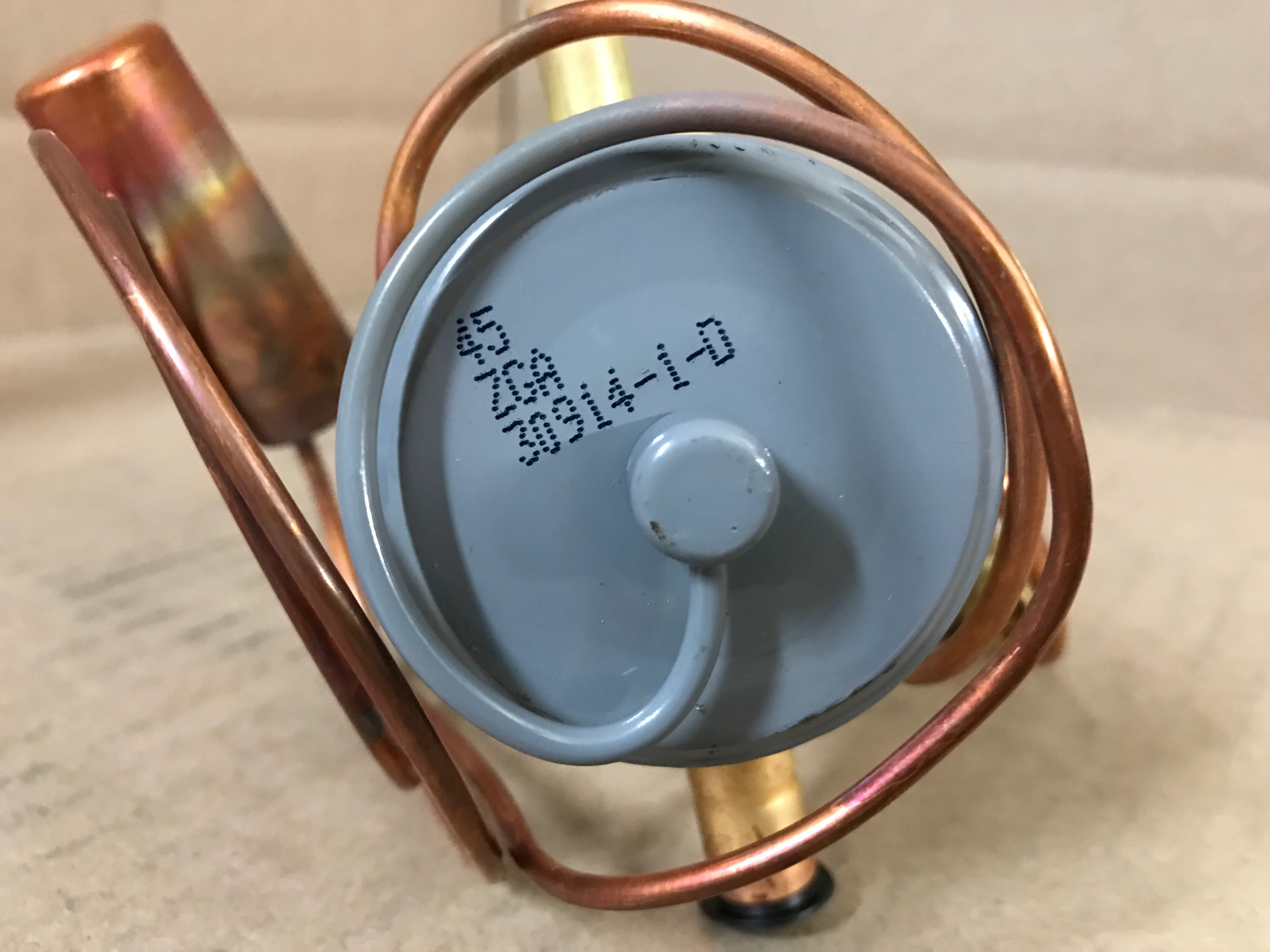 1-1/2 Ton Adjustable External Thermal Expansion Valve w/1/4"Sae External Bleed Port Equalizer R-410A - Image 3