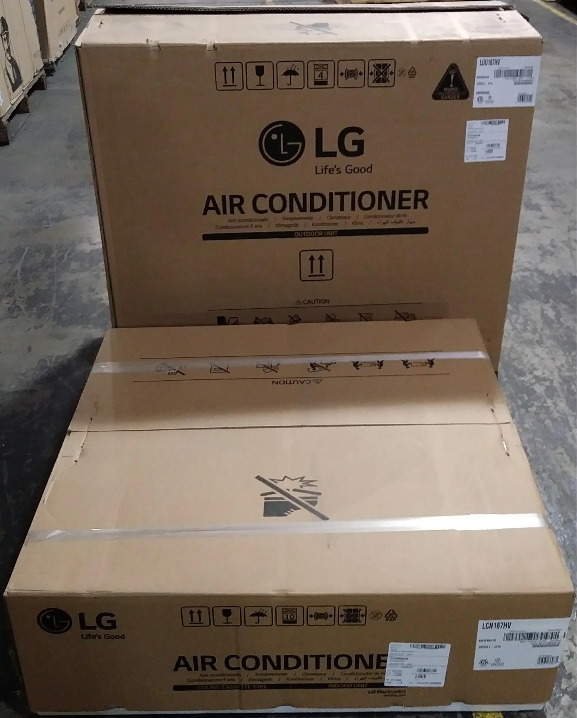 1.5 Ton Inverter OD/Ceiling Cassette ID Mini-Split Heat Pump Set, 20 SEER 208-230/60/1 R-410A - Image 3